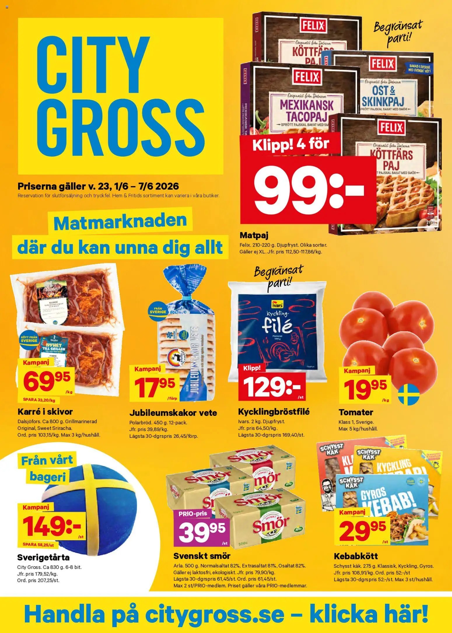 City Gross erbjudanden