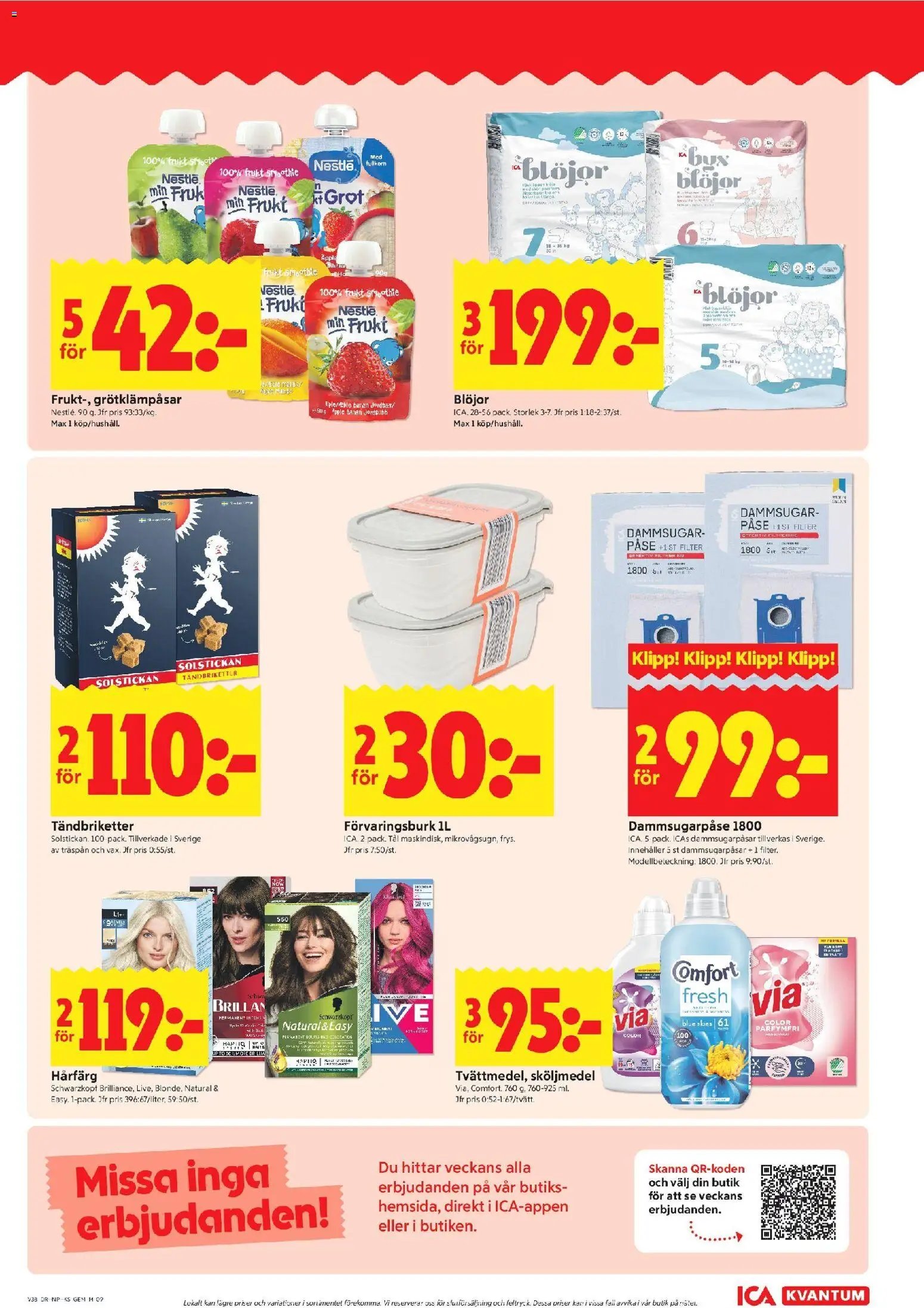ICA Kvantum erbjudanden