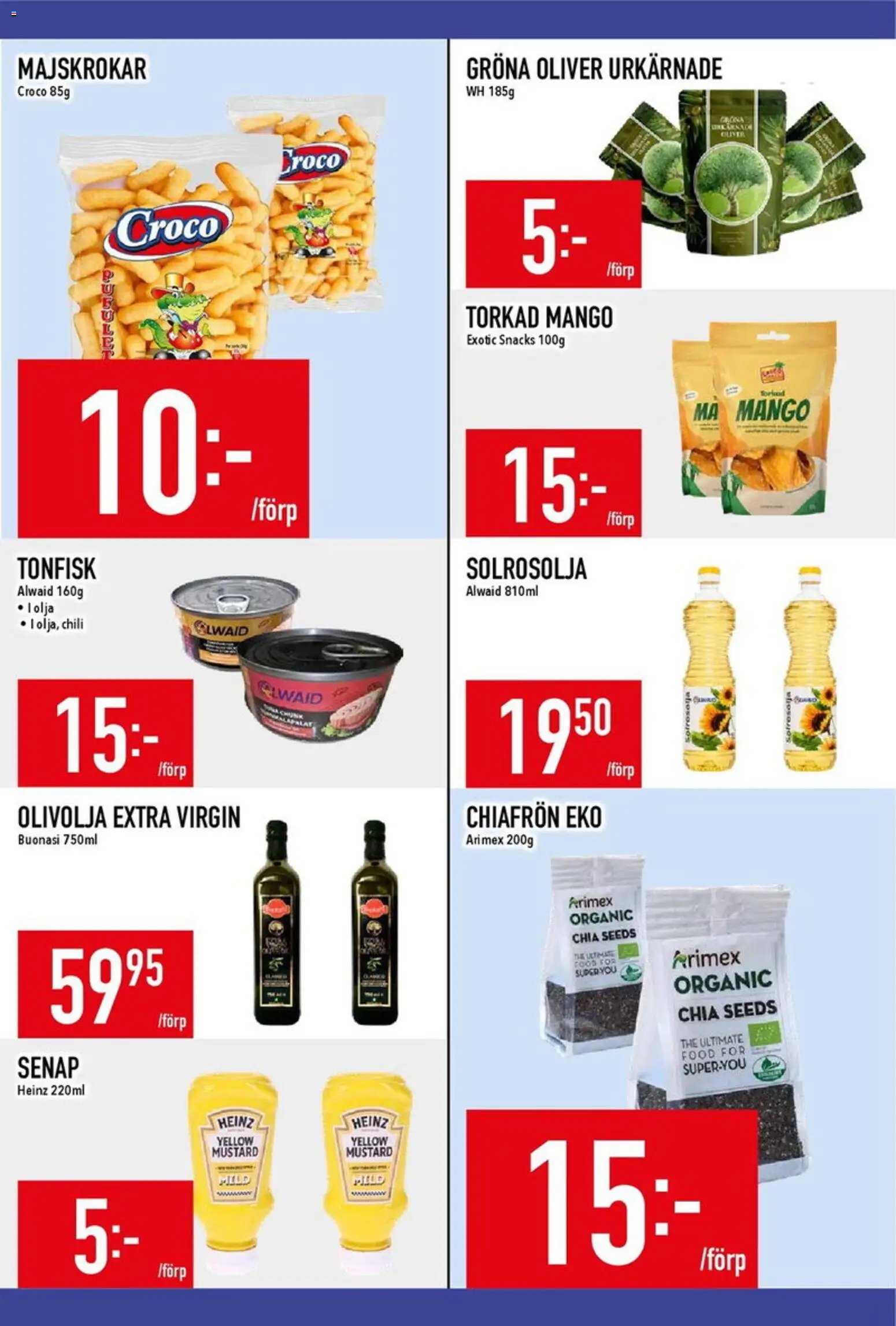 Matdax erbjudanden