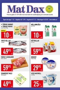Matdax erbjudanden