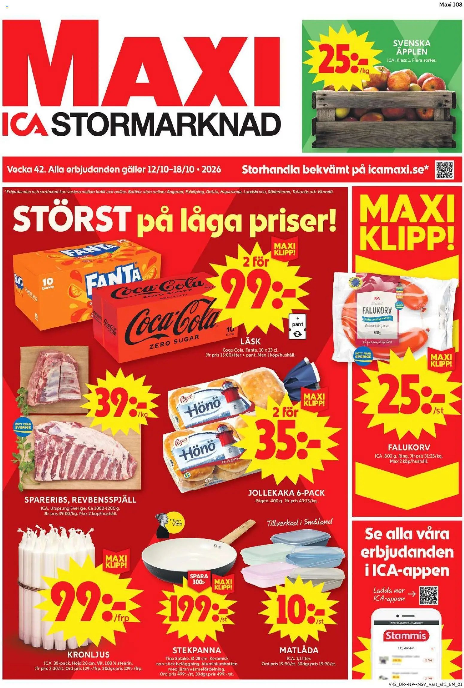 ICA Maxi erbjudanden