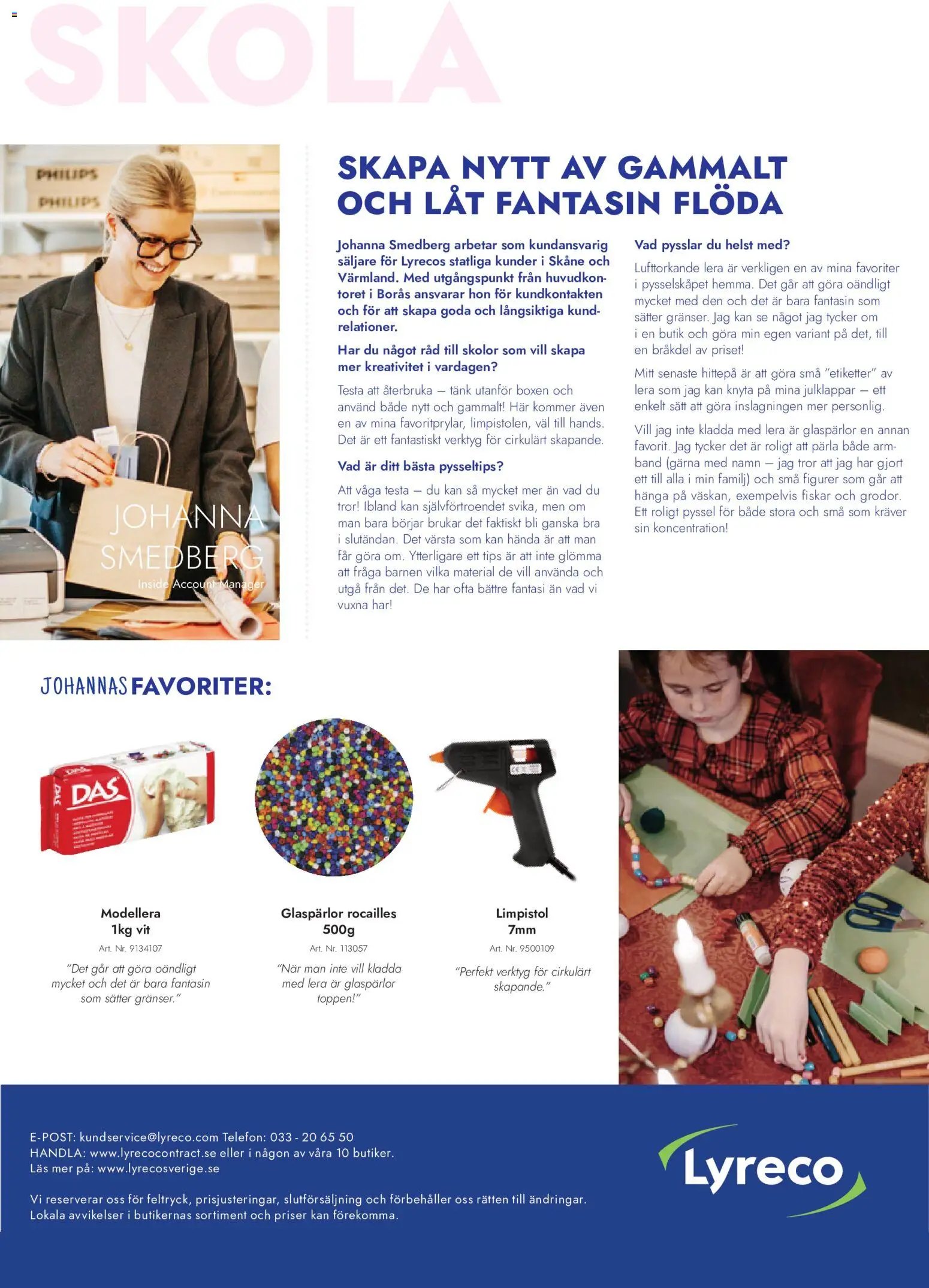 Lyreco erbjudanden skola