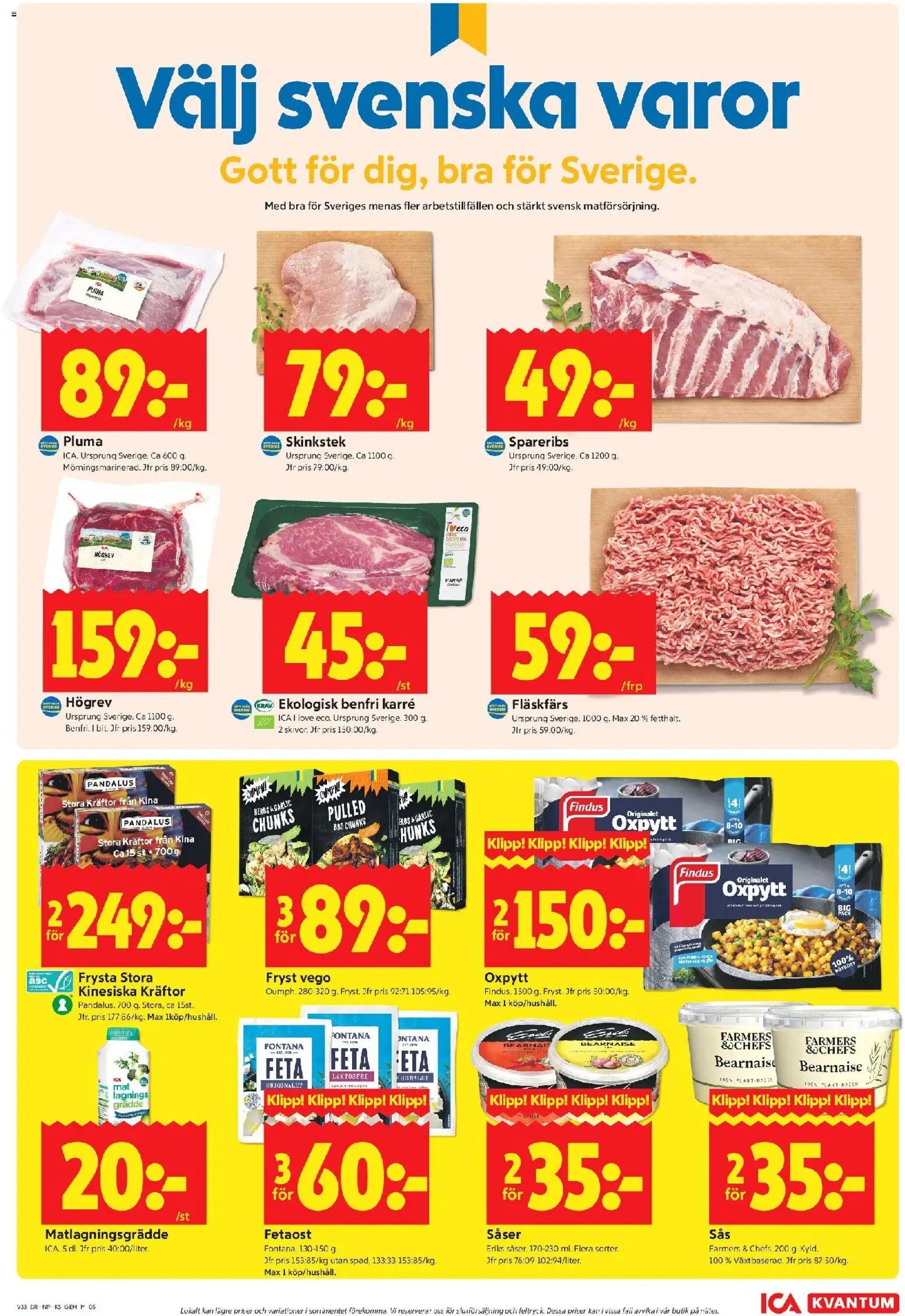 ICA Kvantum erbjudanden