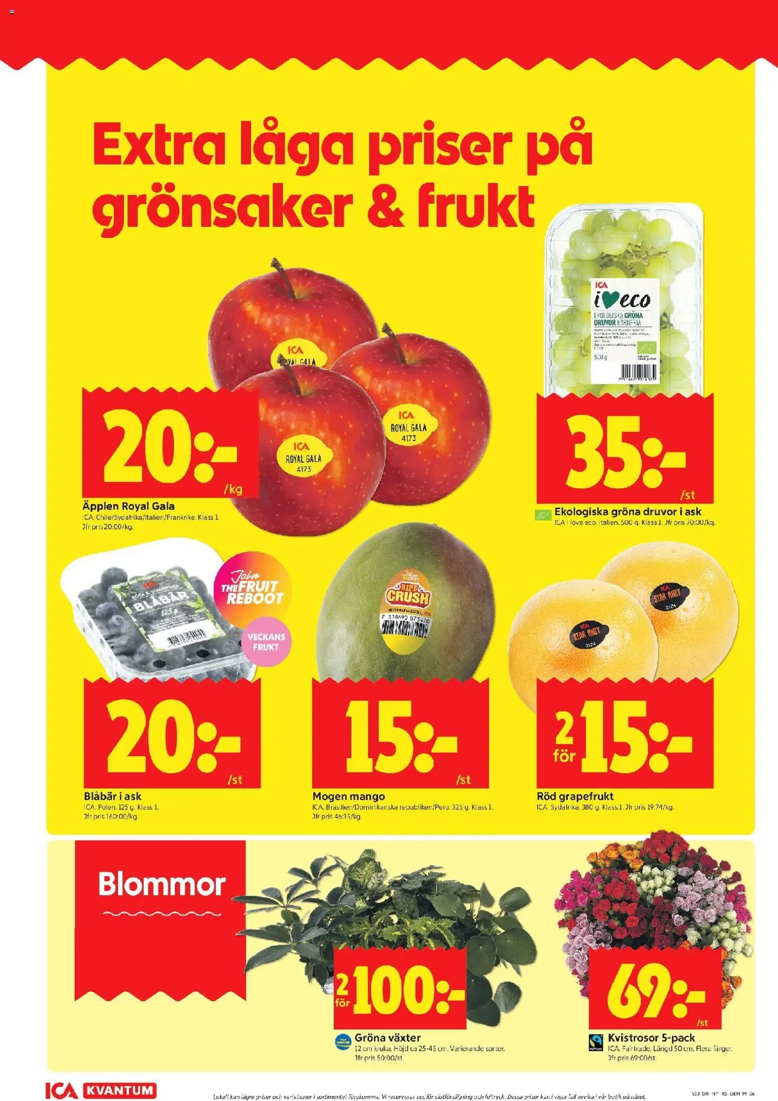 ICA Kvantum erbjudanden