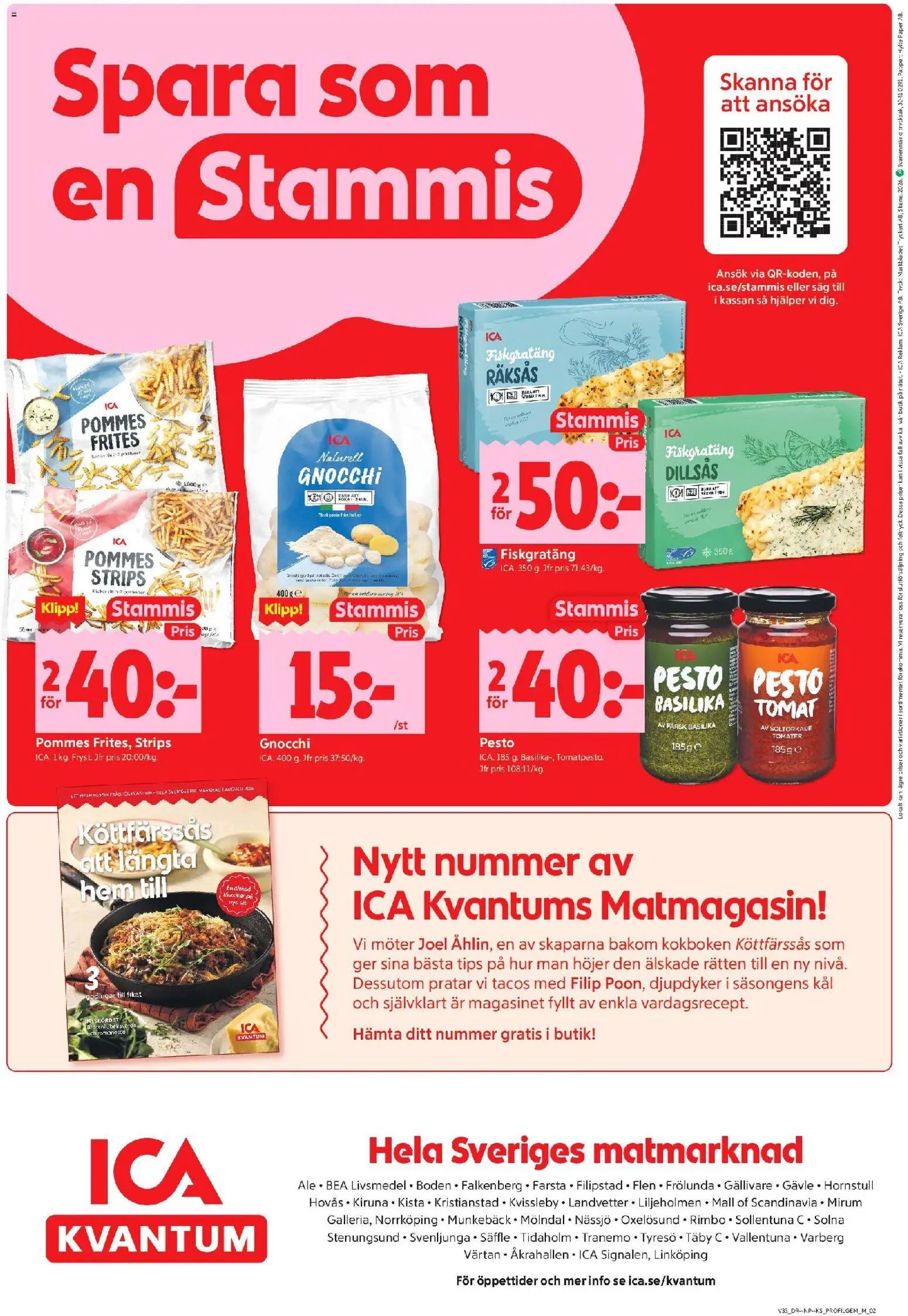 ICA Kvantum erbjudanden