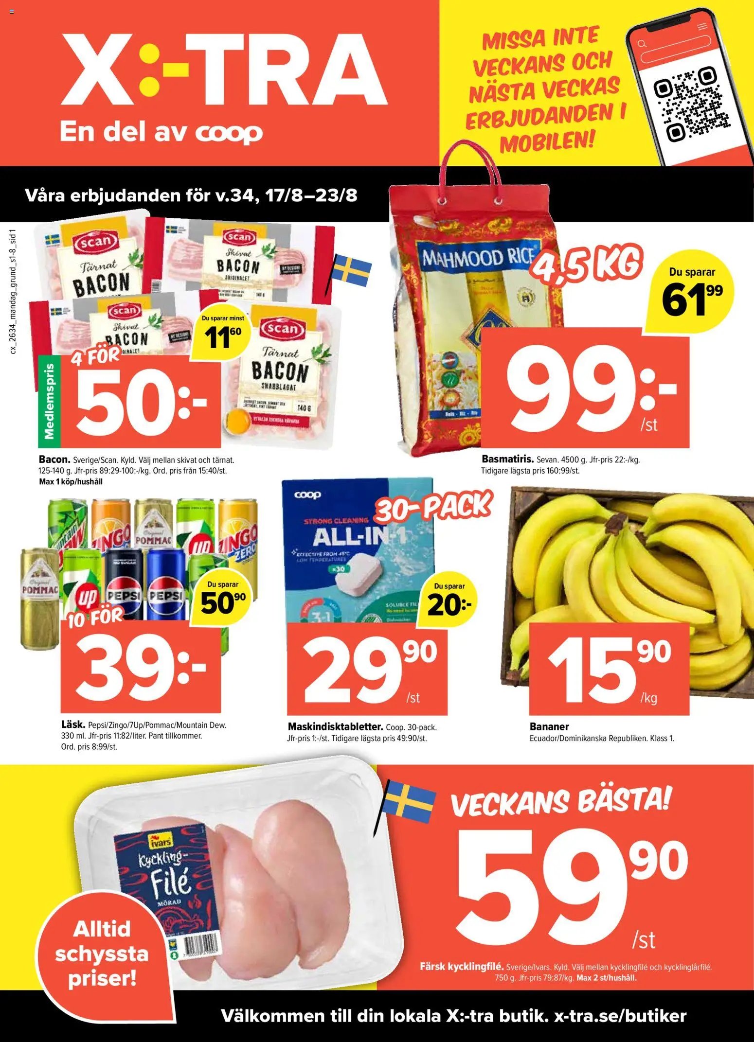 Coop Daglivs erbjudanden xtra