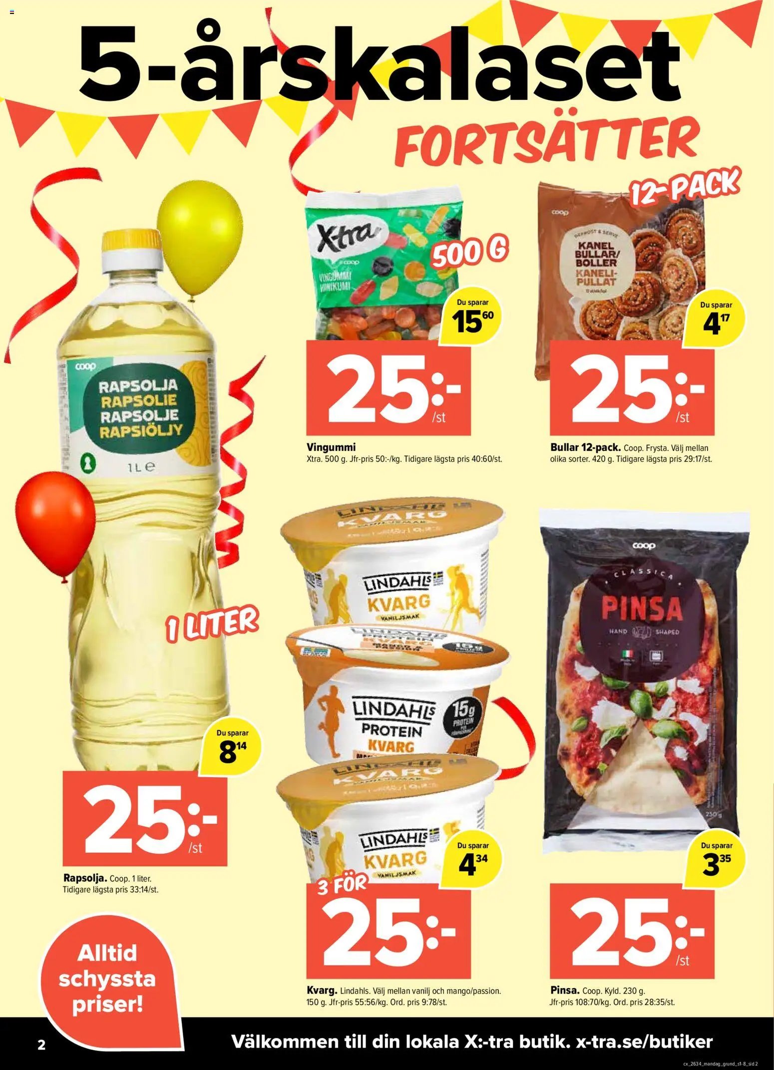 Coop Daglivs erbjudanden xtra