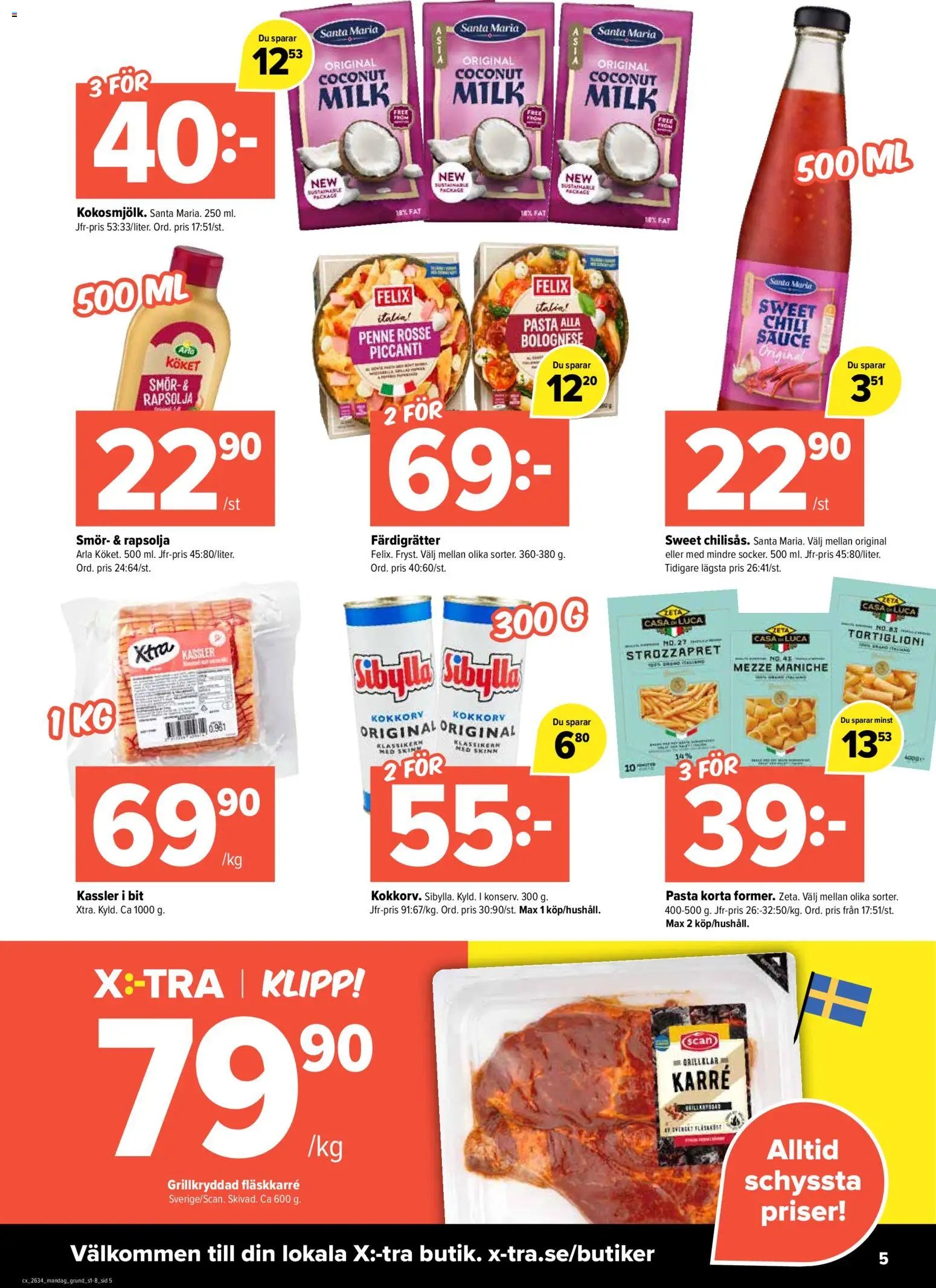 Coop Daglivs erbjudanden xtra