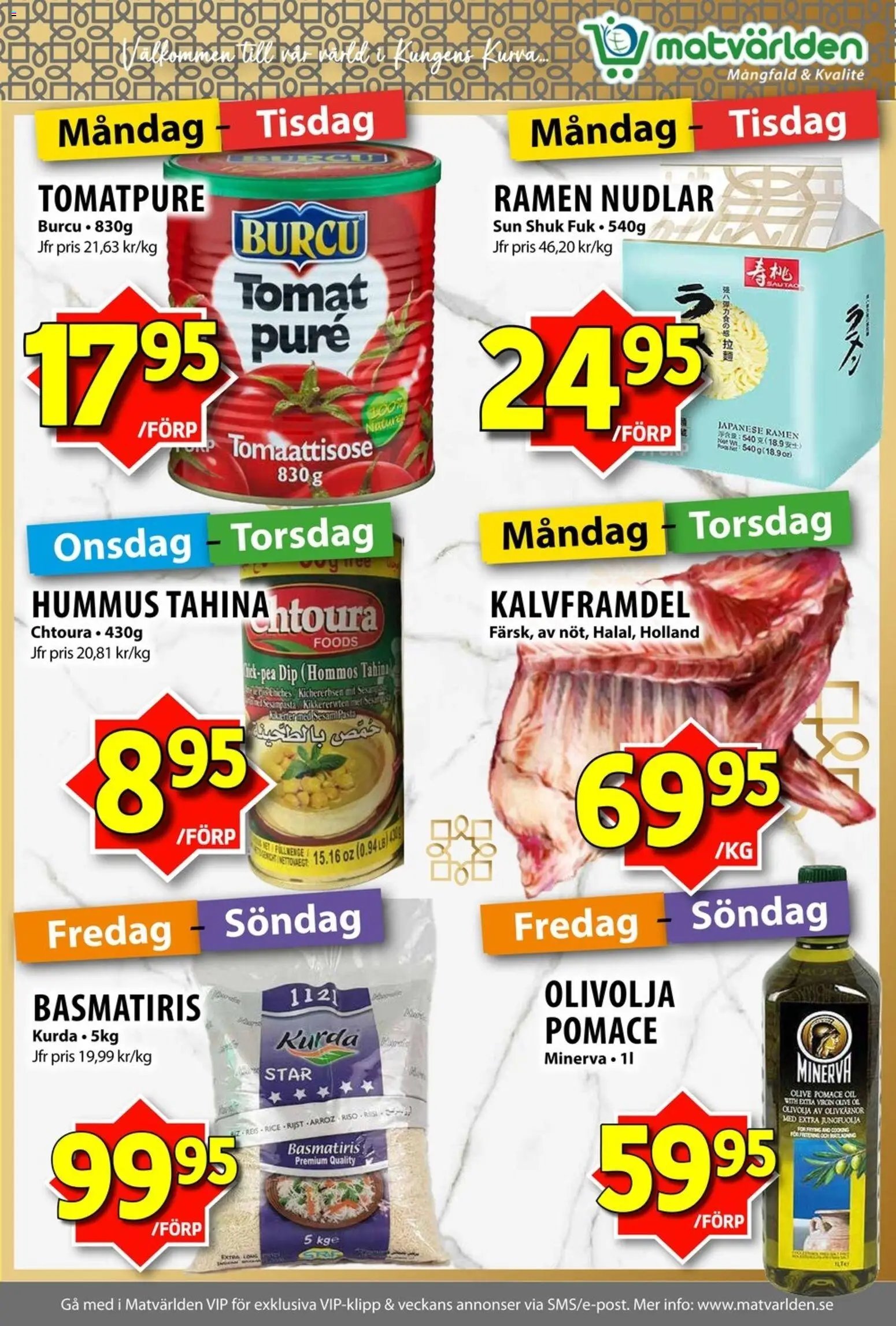 Matvärlden erbjudanden