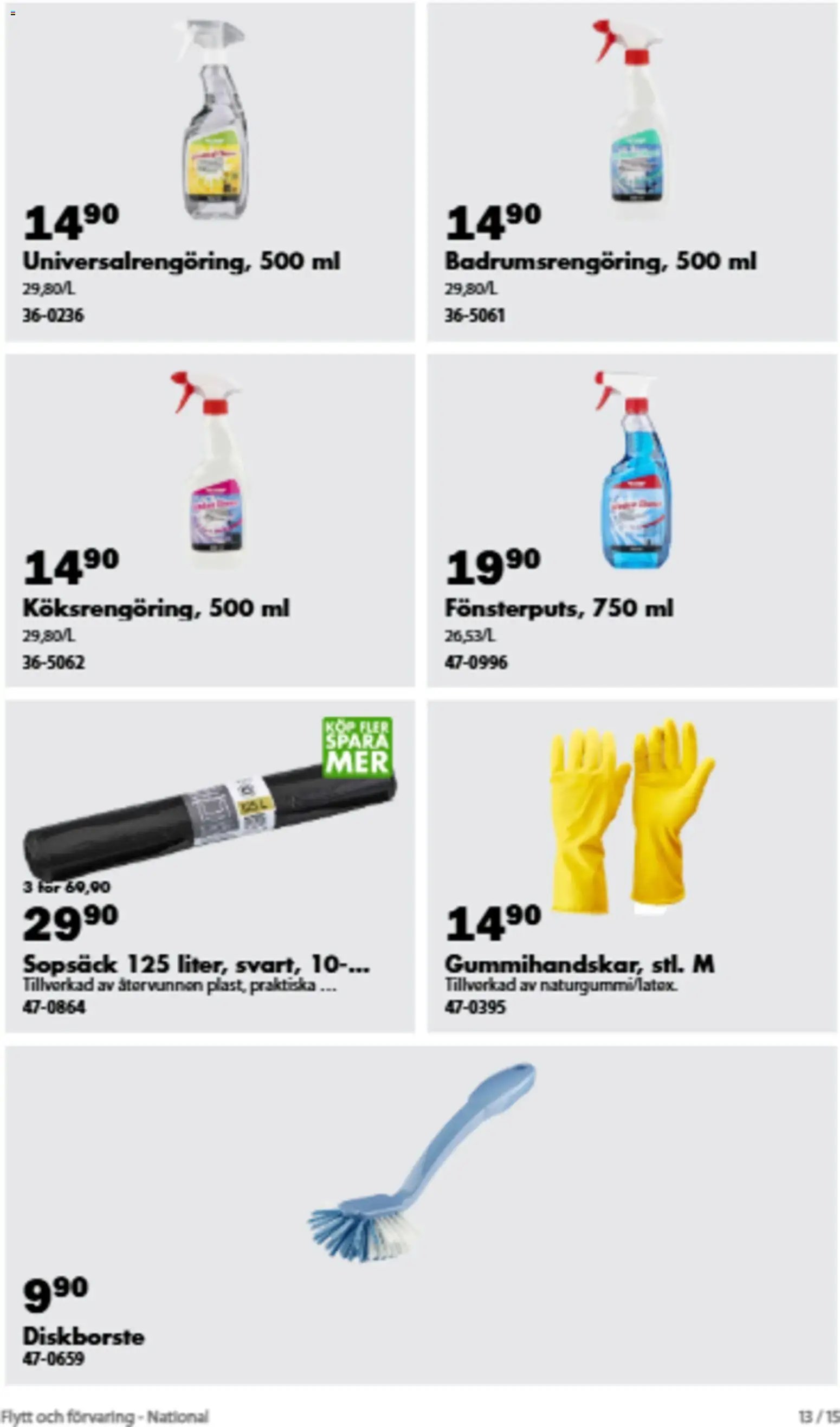 Biltema erbjudanden
