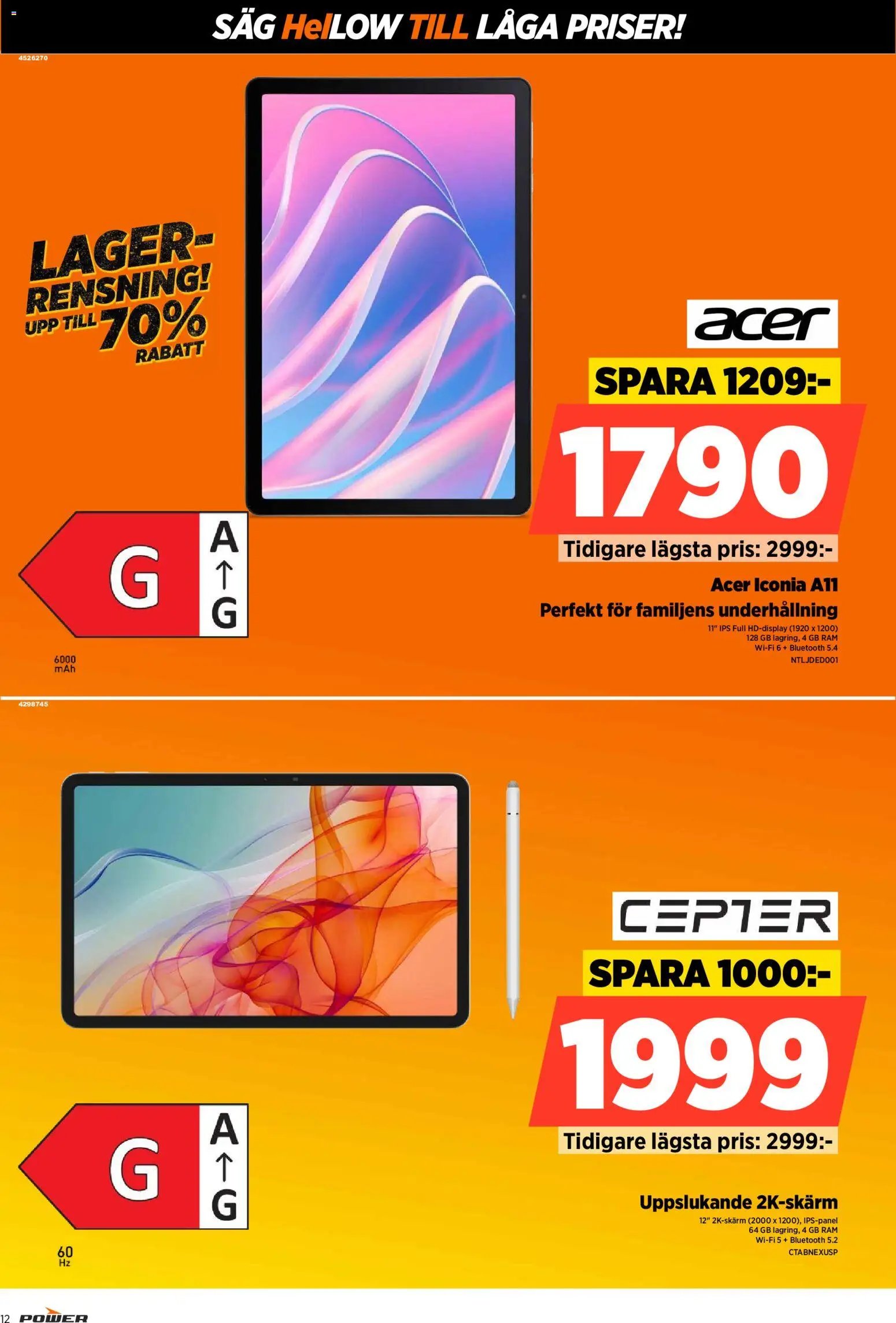 Power erbjudanden