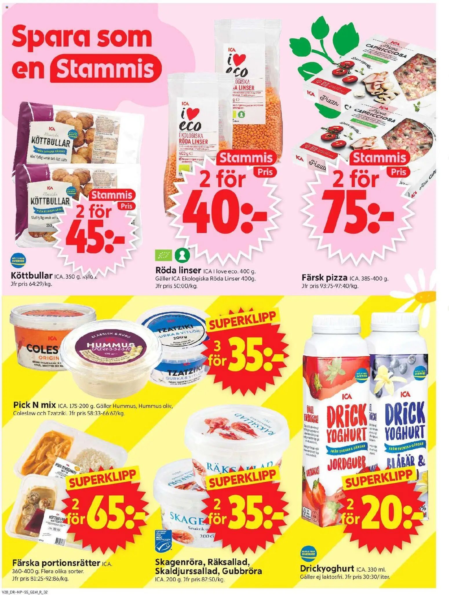 ICA Supermarket erbjudanden