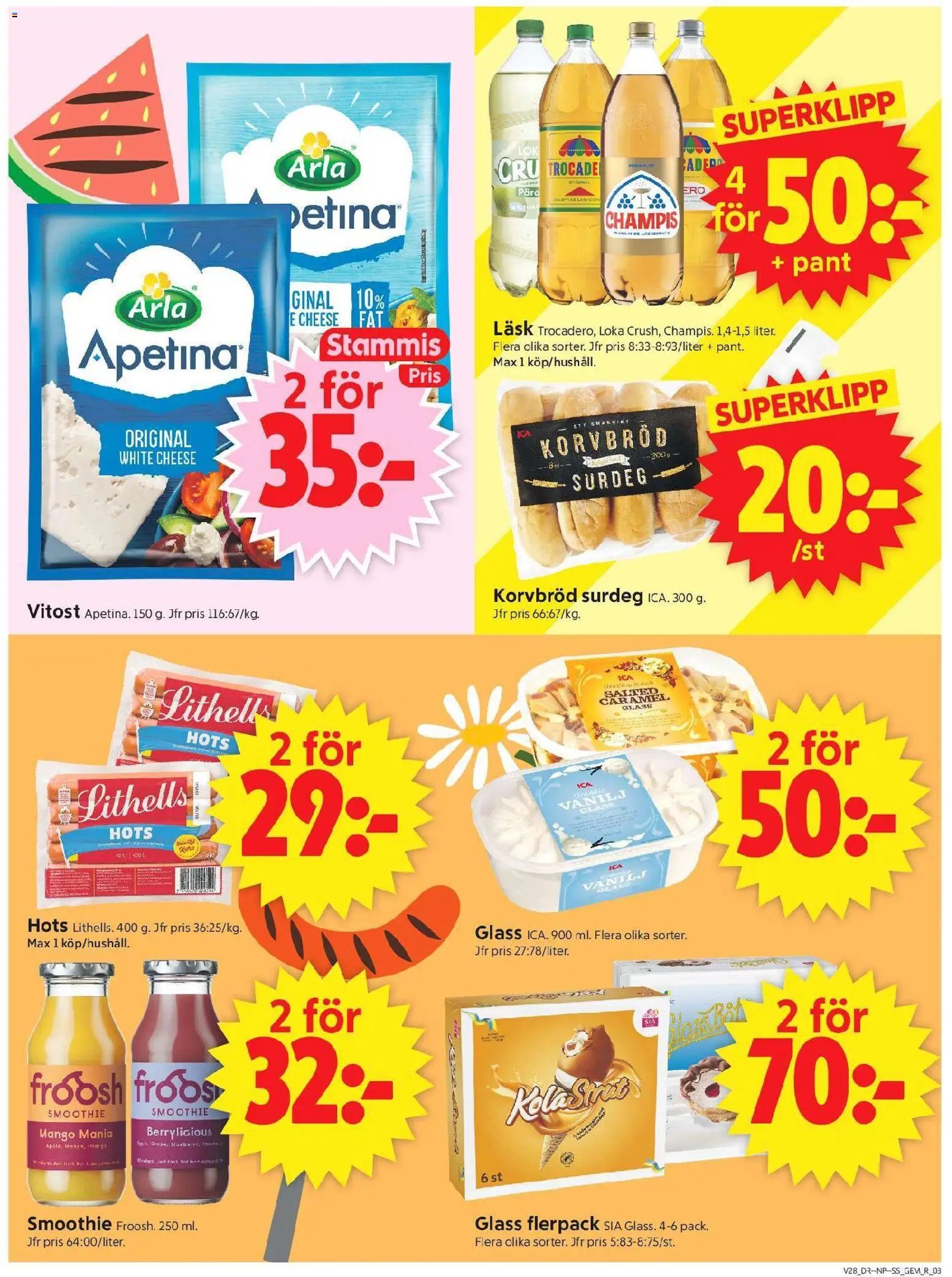 ICA Supermarket erbjudanden