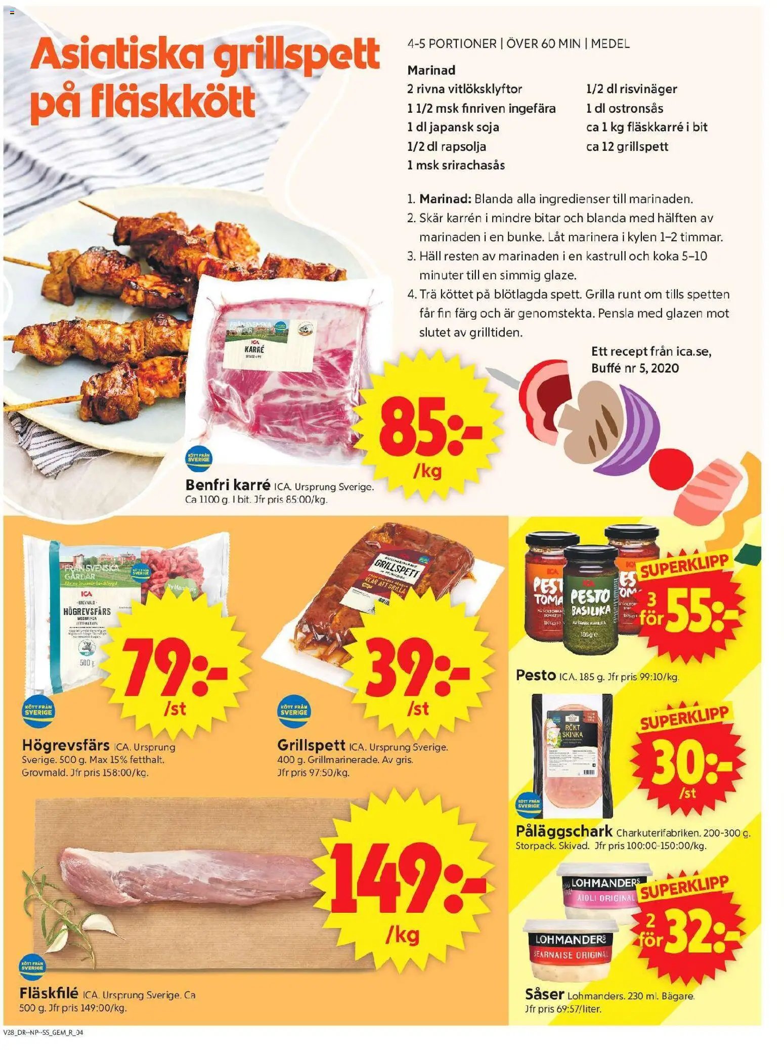 ICA Supermarket erbjudanden