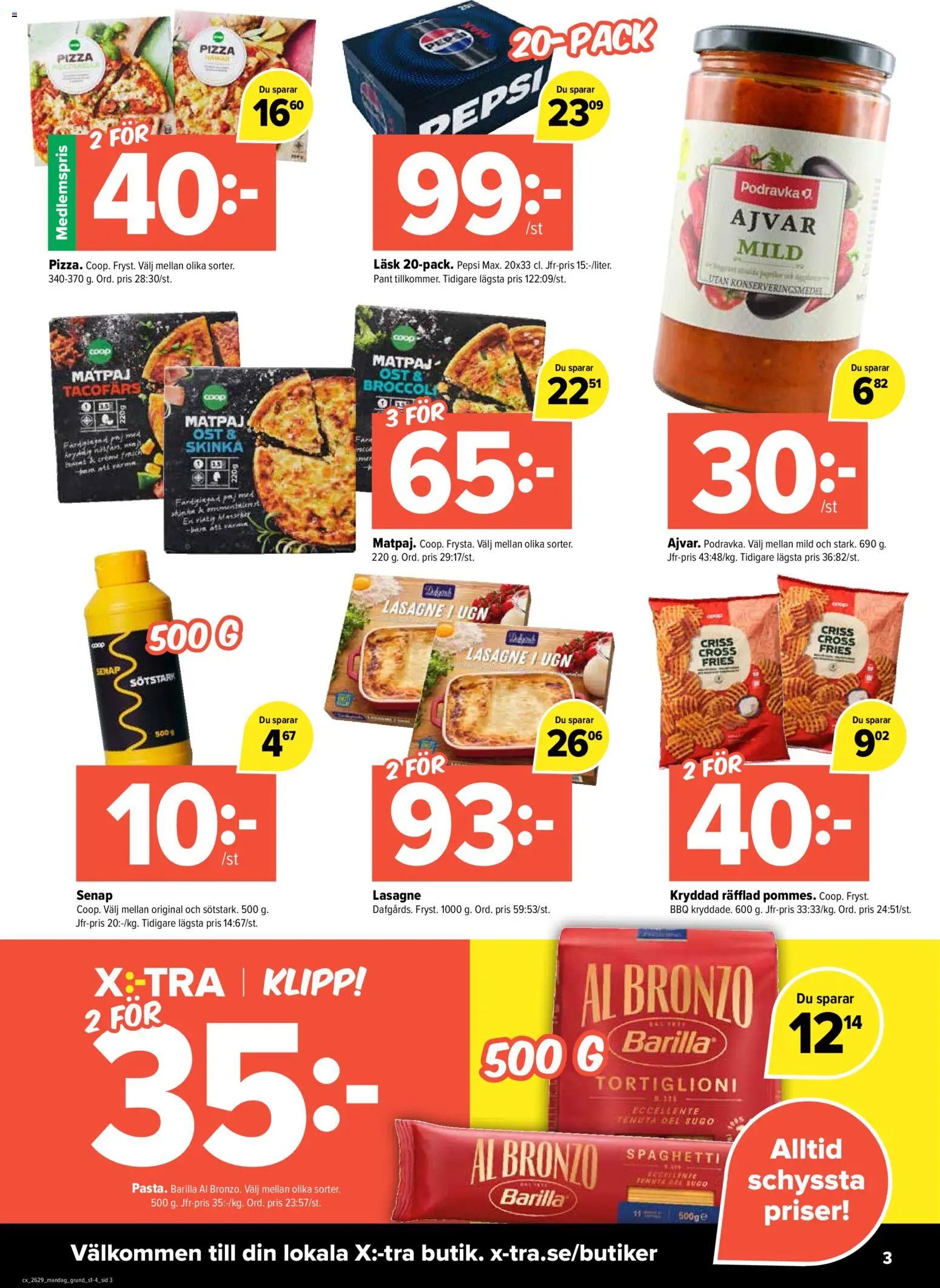 Coop Daglivs erbjudanden