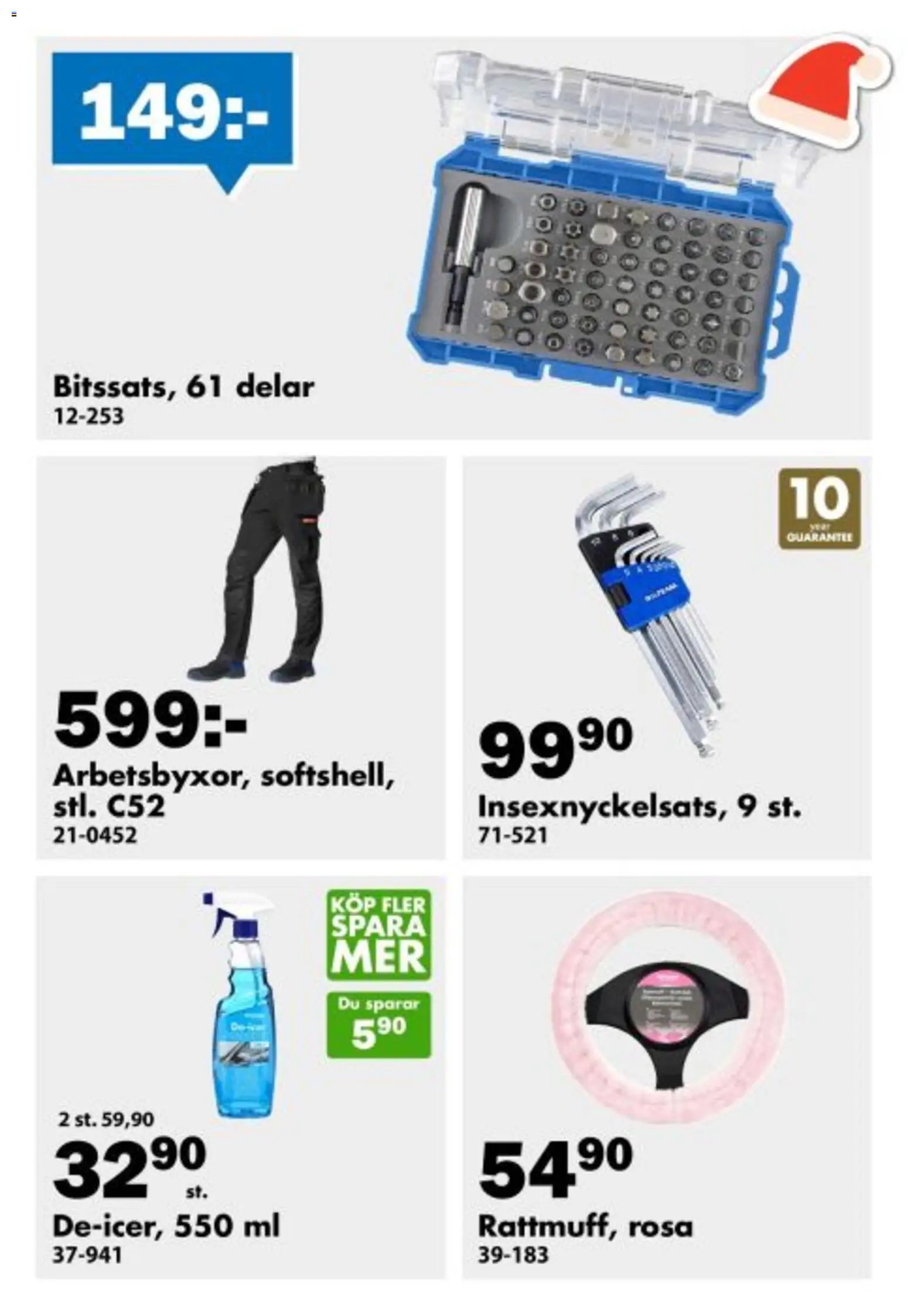 Biltema - erbjudanden (2025-12-15 - 2025-12-31)