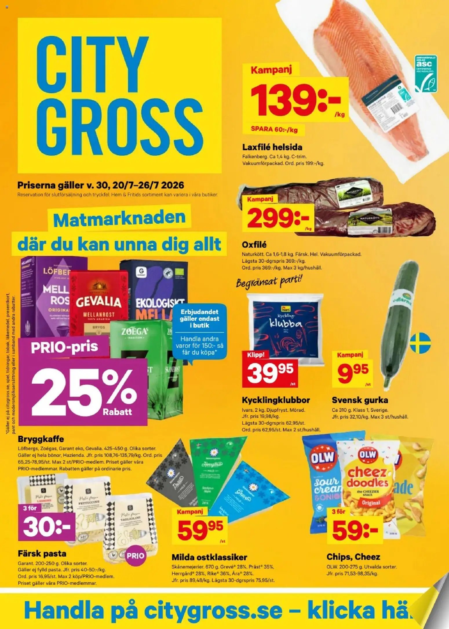 City Gross erbjudanden