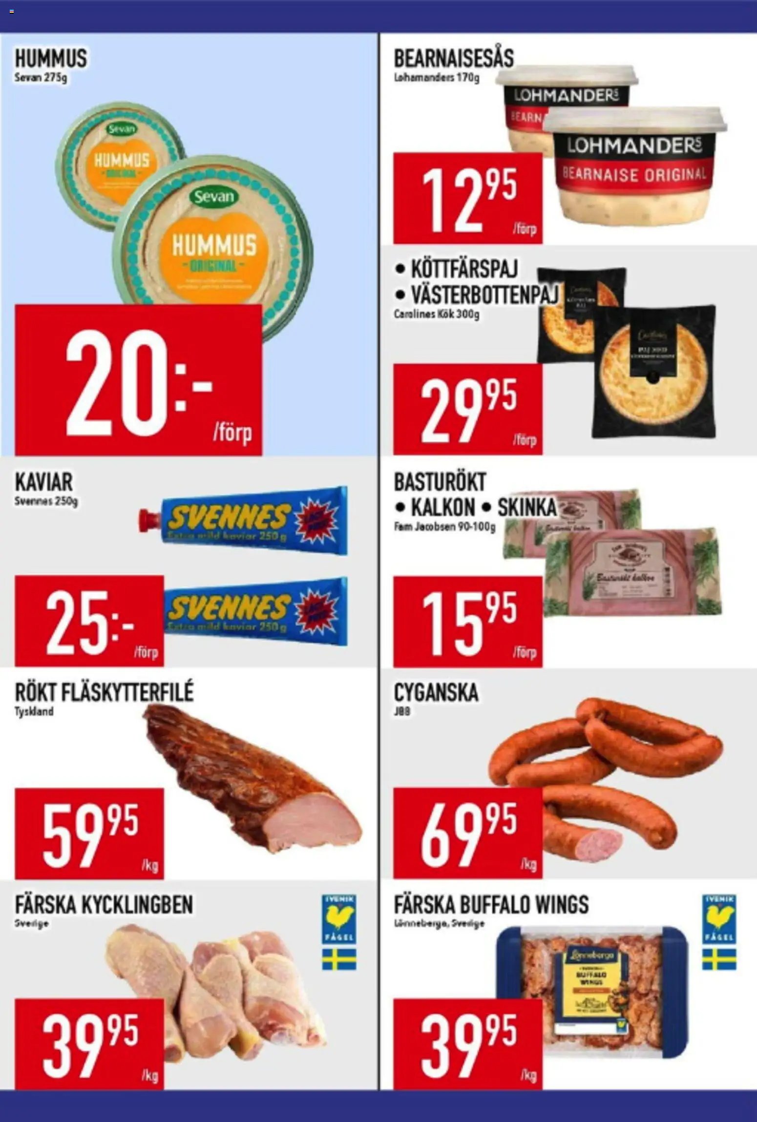 Matdax erbjudanden
