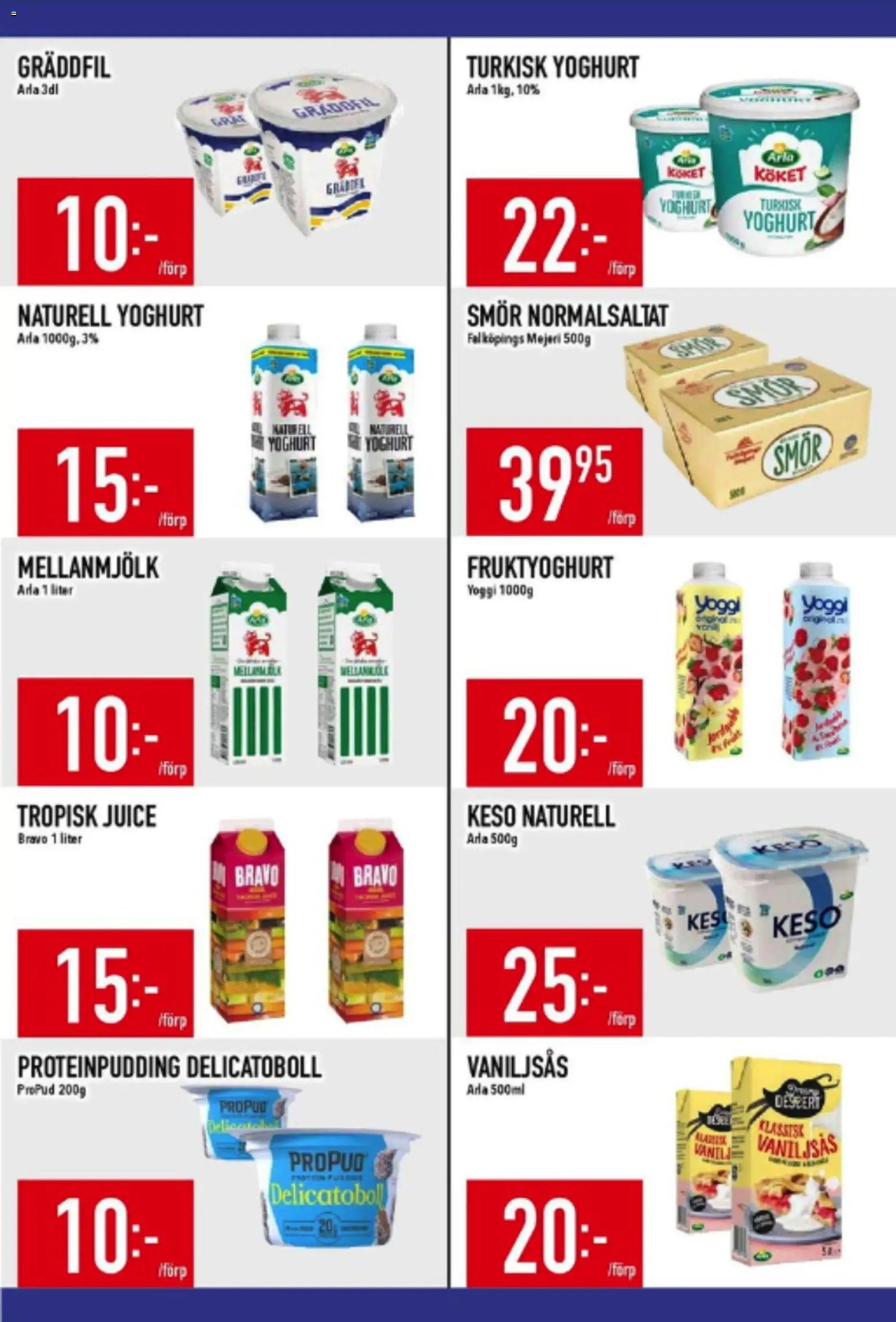 Matdax erbjudanden