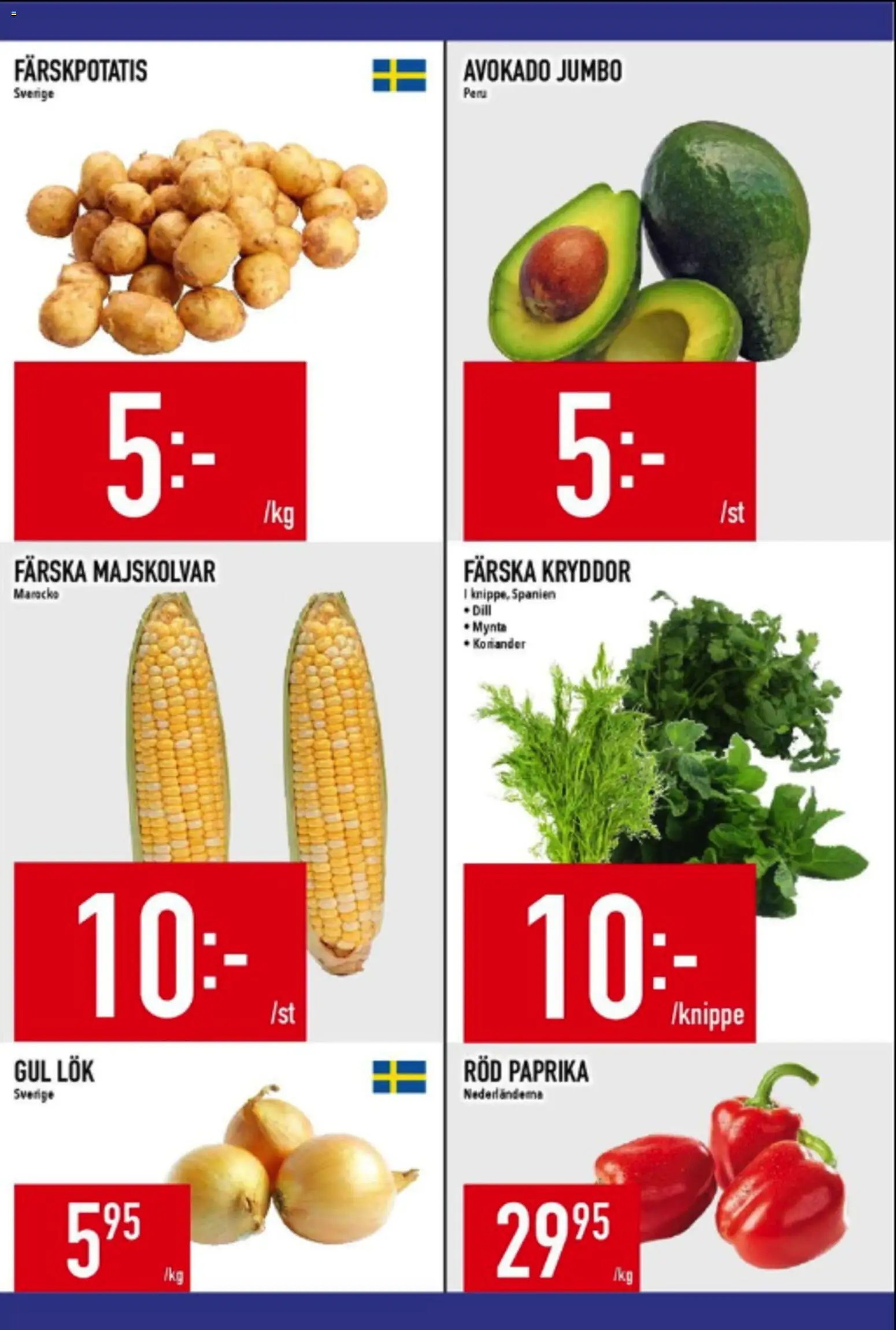 Matdax erbjudanden