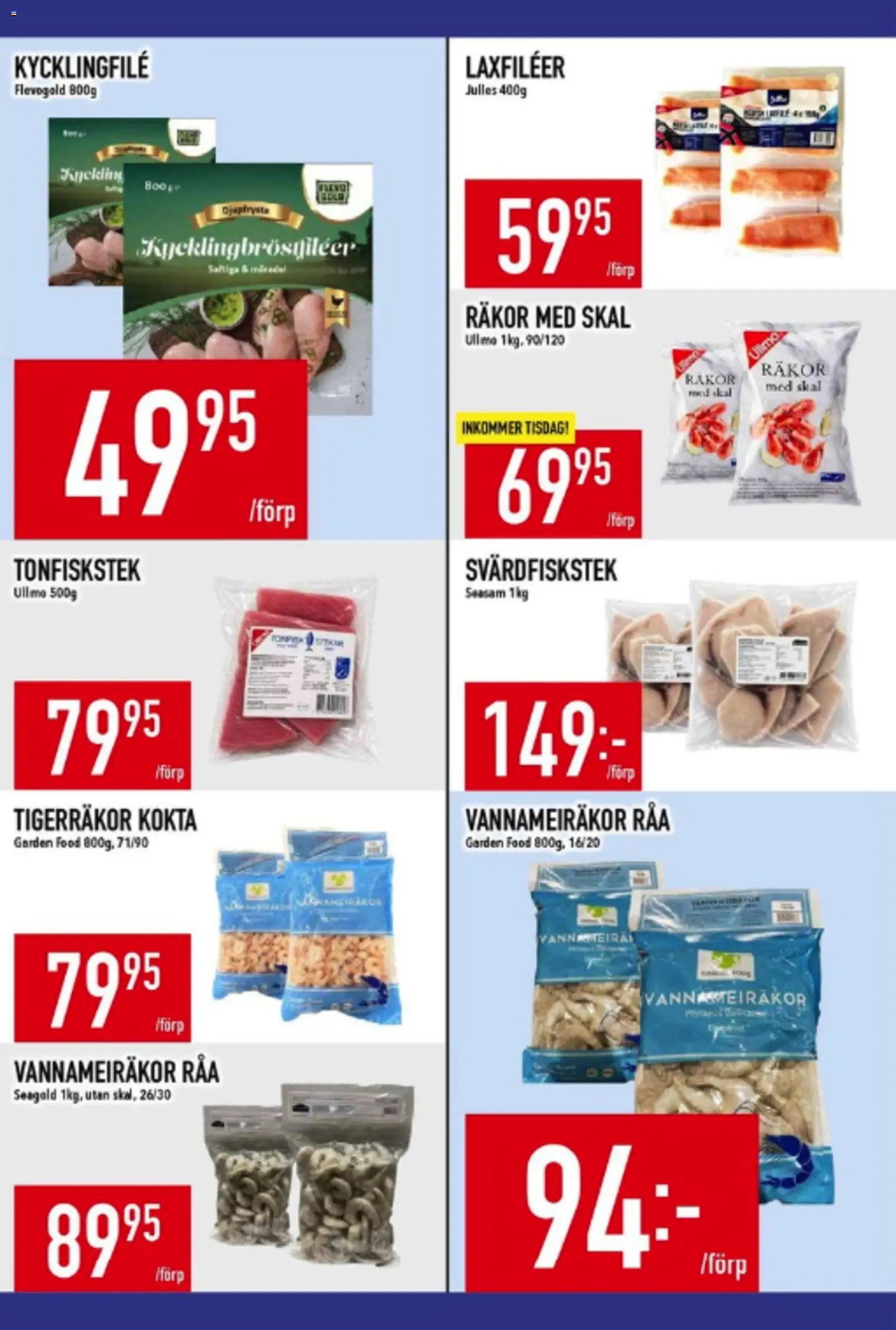 Matdax erbjudanden