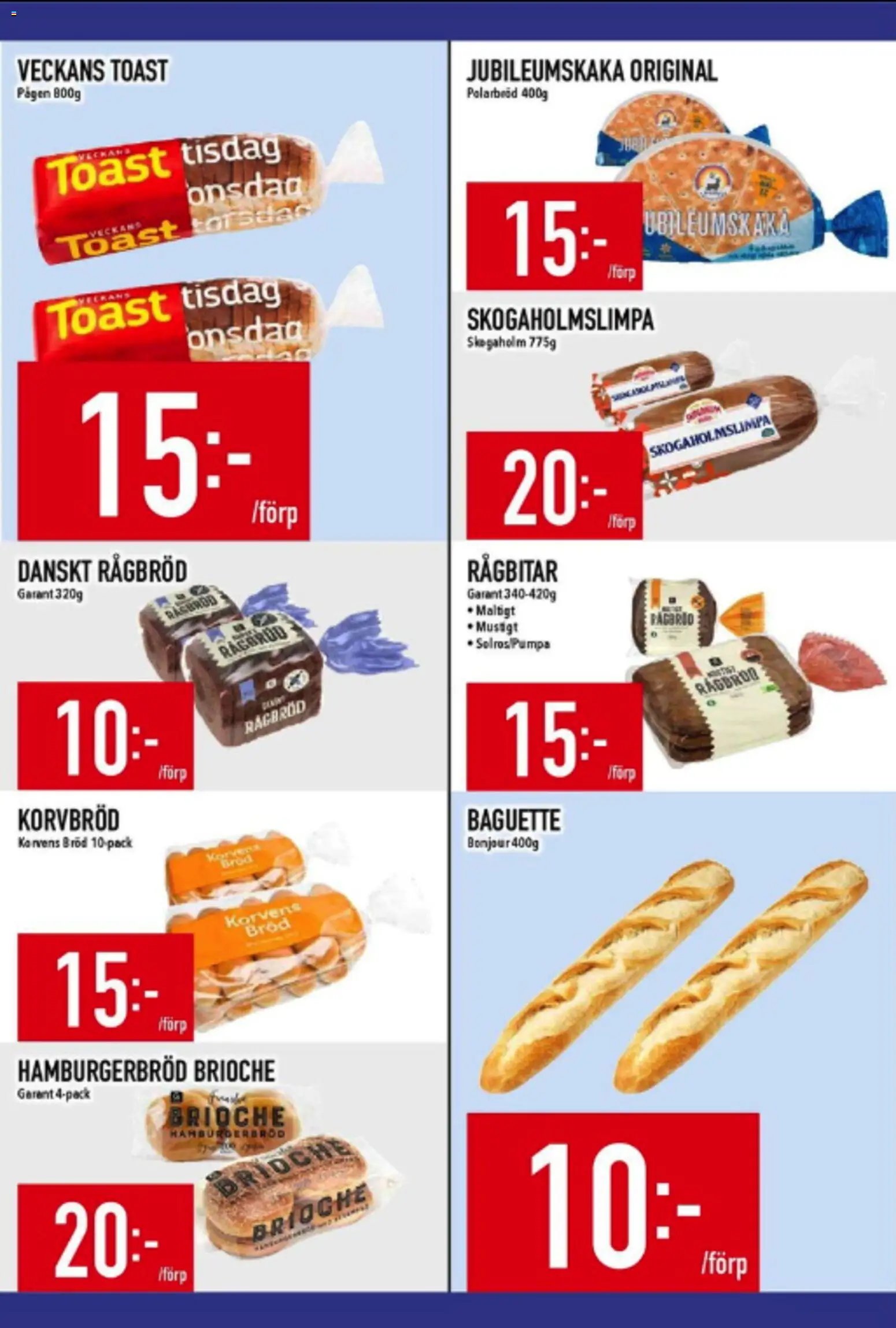 Matdax erbjudanden