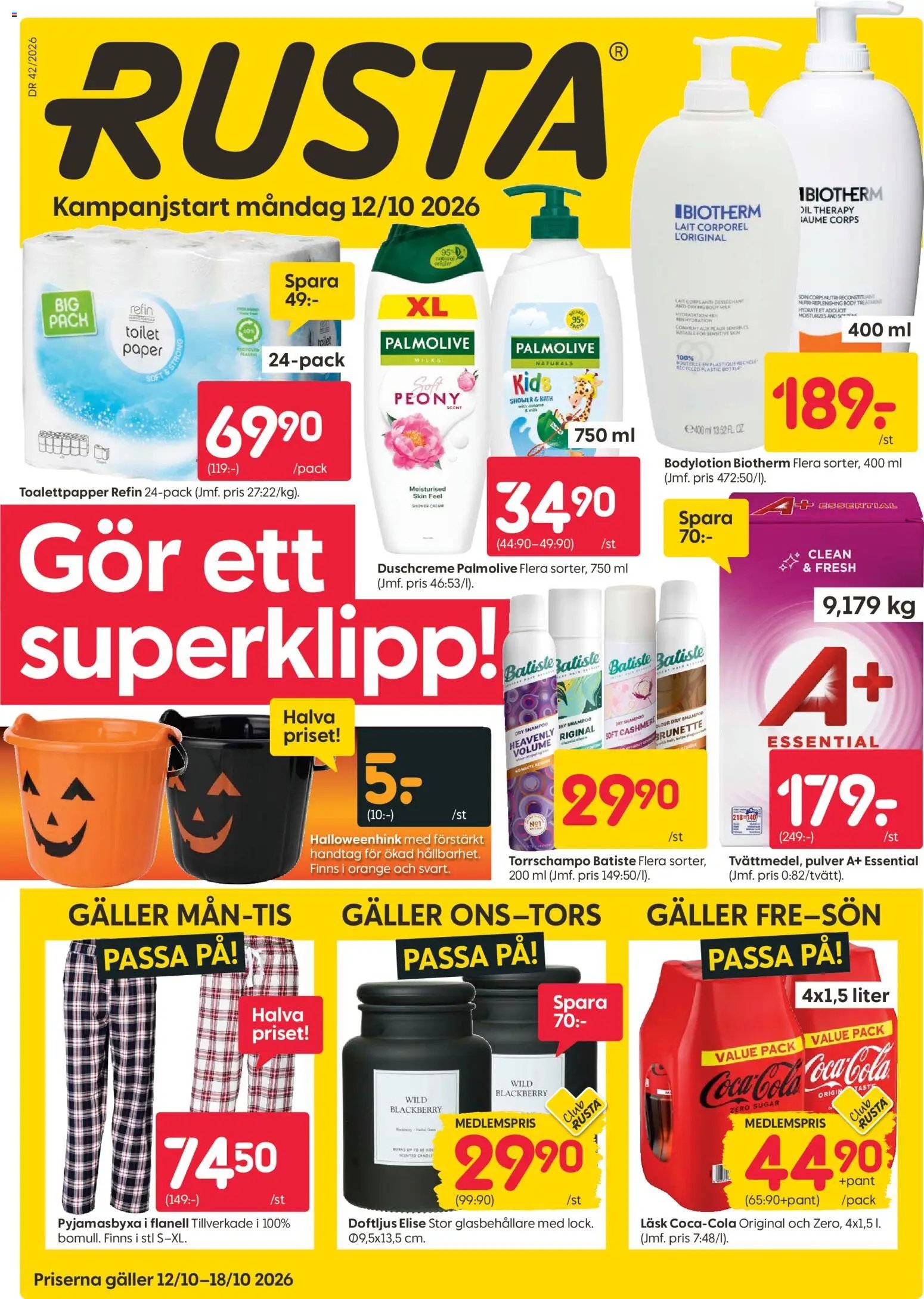 Rusta erbjudanden