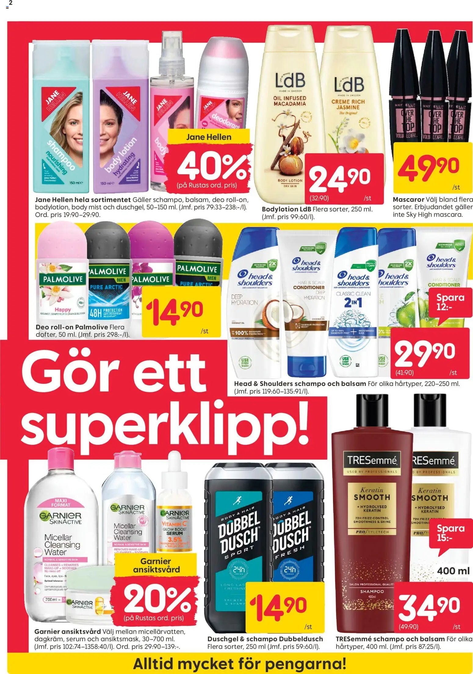Rusta erbjudanden