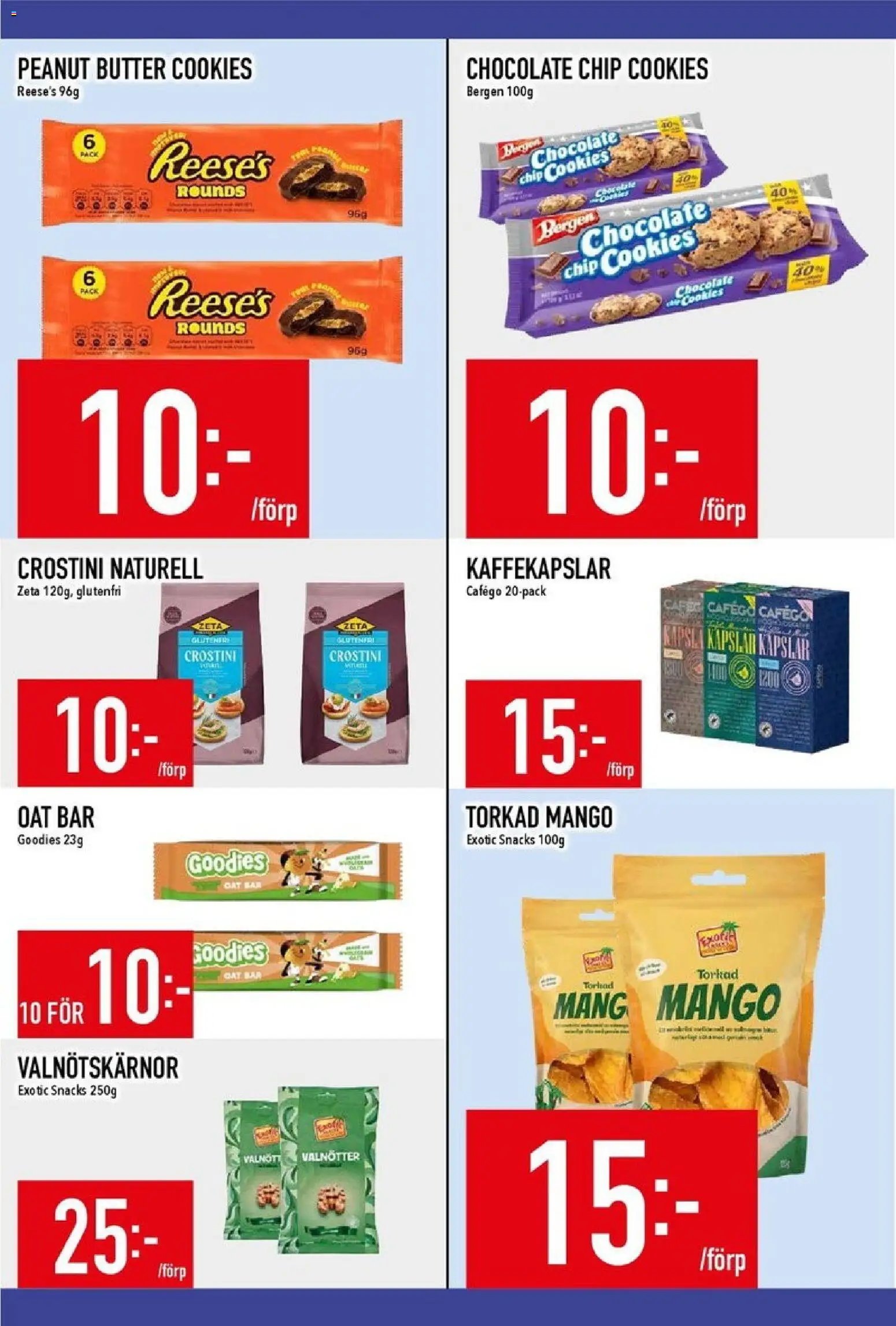 Matdax erbjudanden