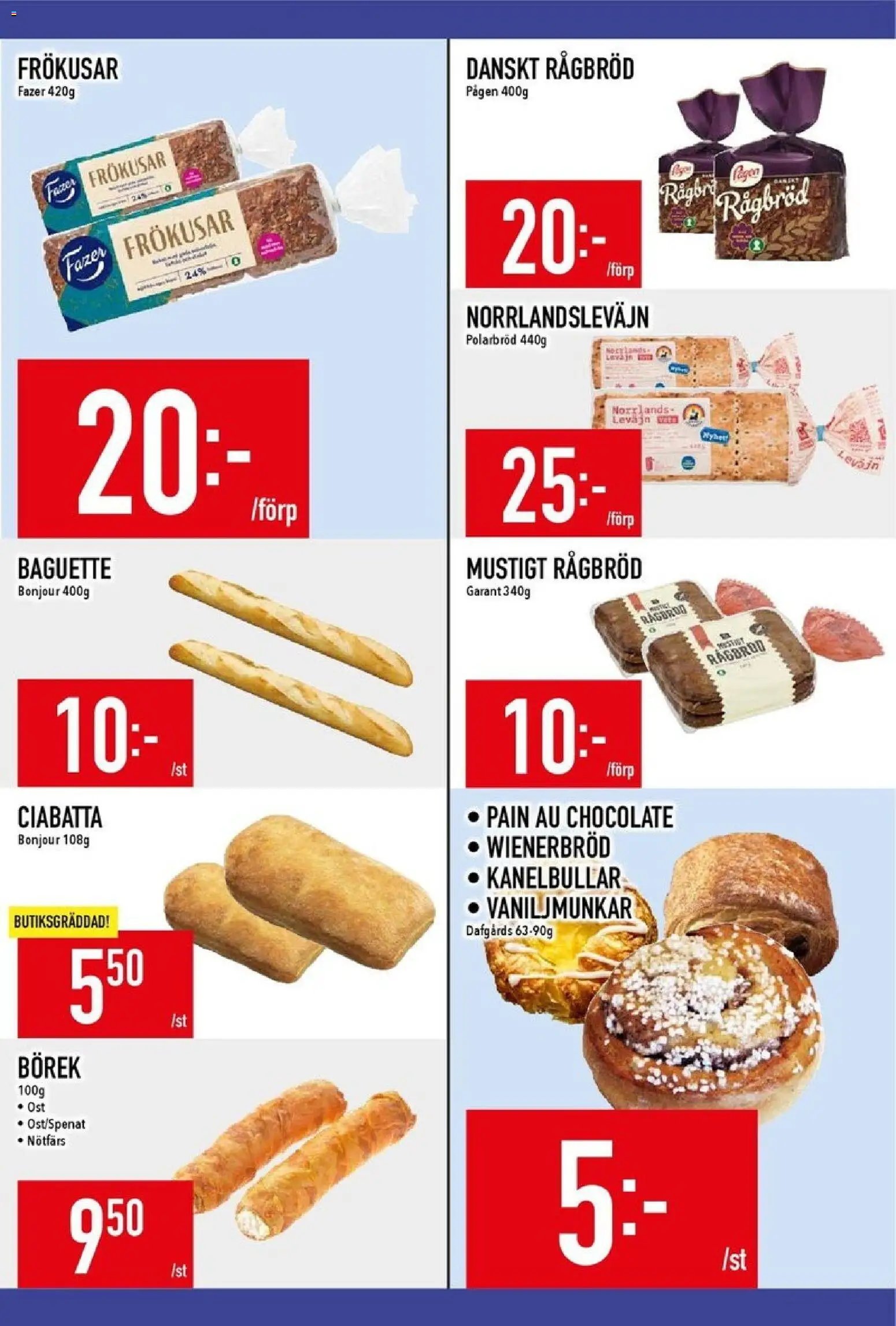 Matdax erbjudanden