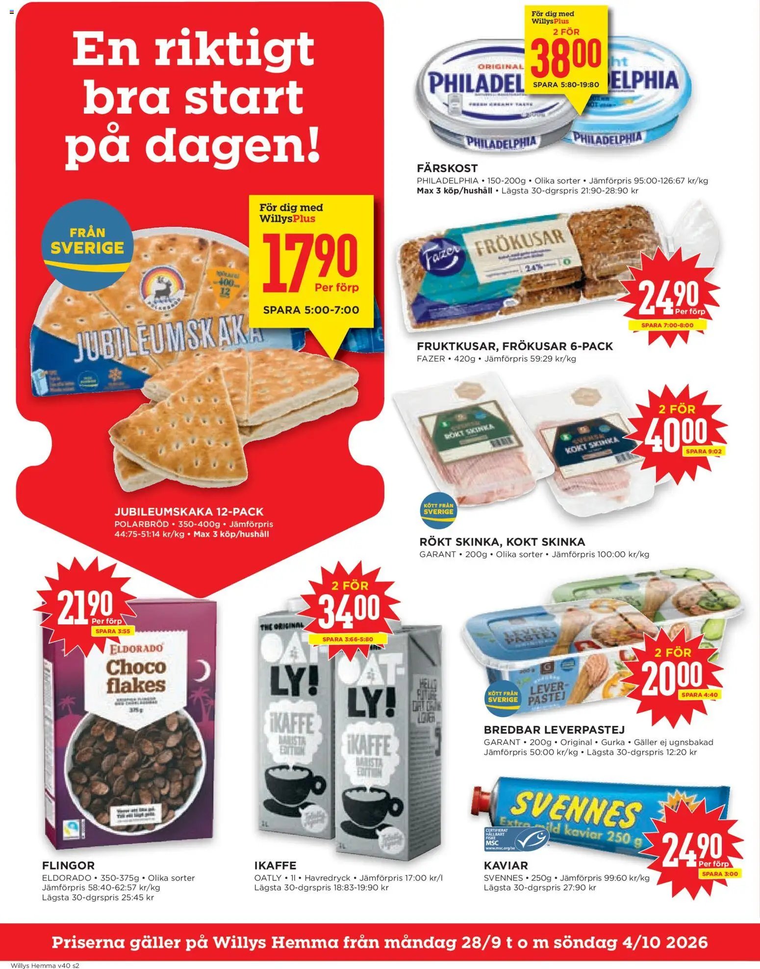 Willys erbjudanden Hemma