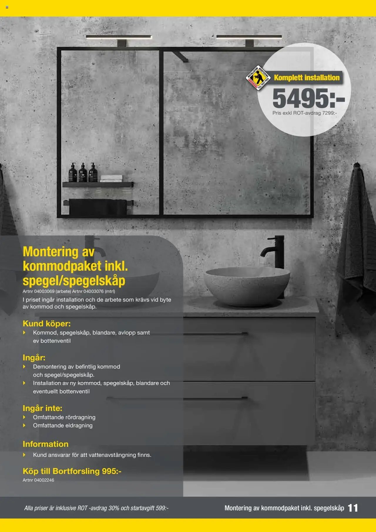Bauhaus - Katalog Montageservice (2024-02-01 - 2025-12-31)