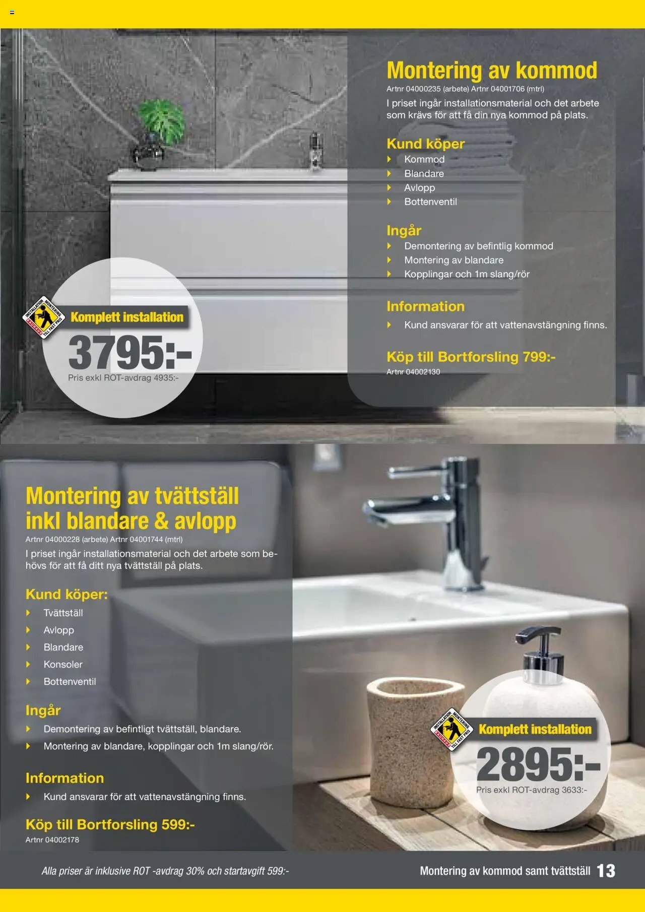 Bauhaus - Katalog Montageservice (2024-02-01 - 2025-12-31)