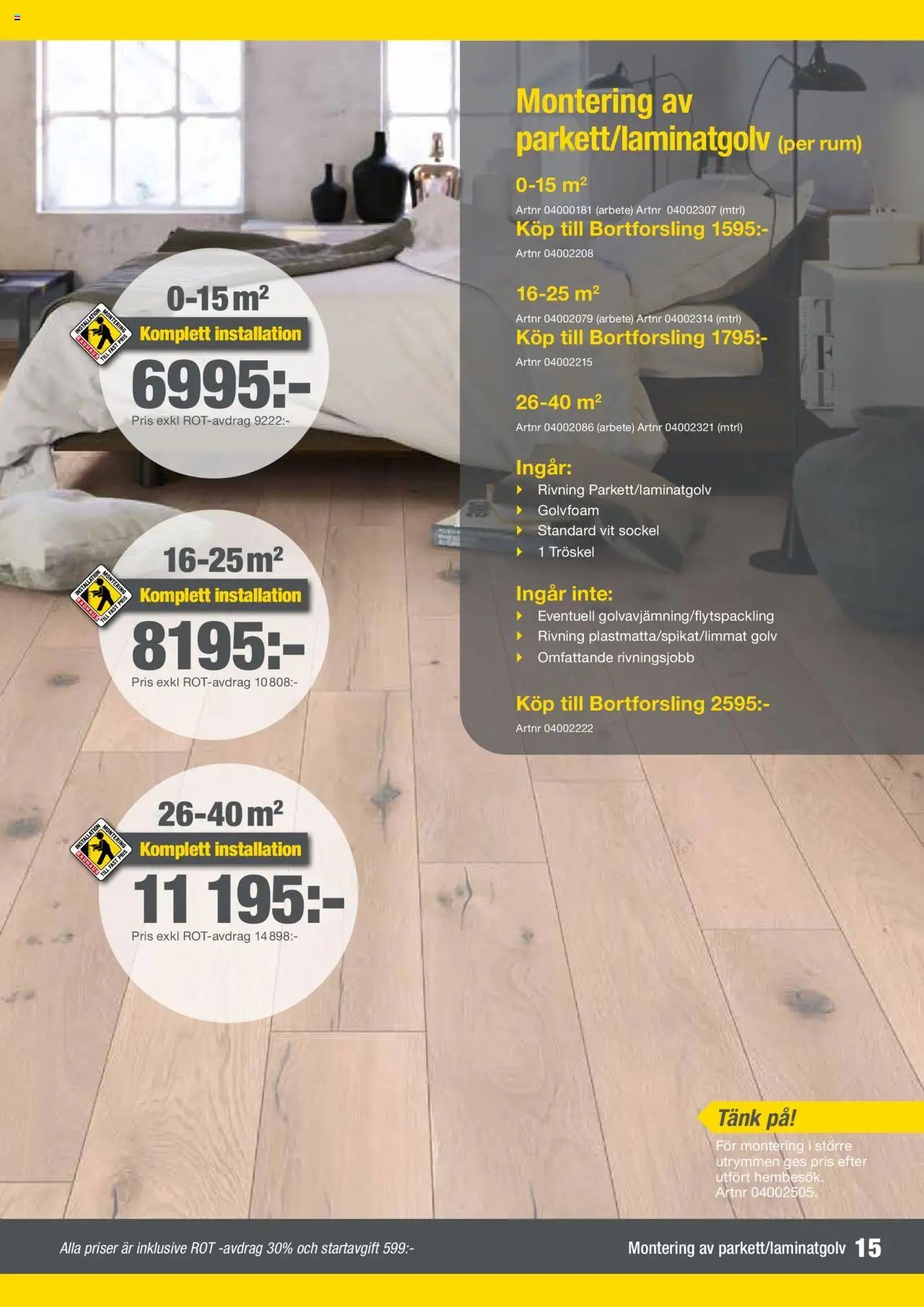 Bauhaus - Katalog Montageservice (2024-02-01 - 2025-12-31)