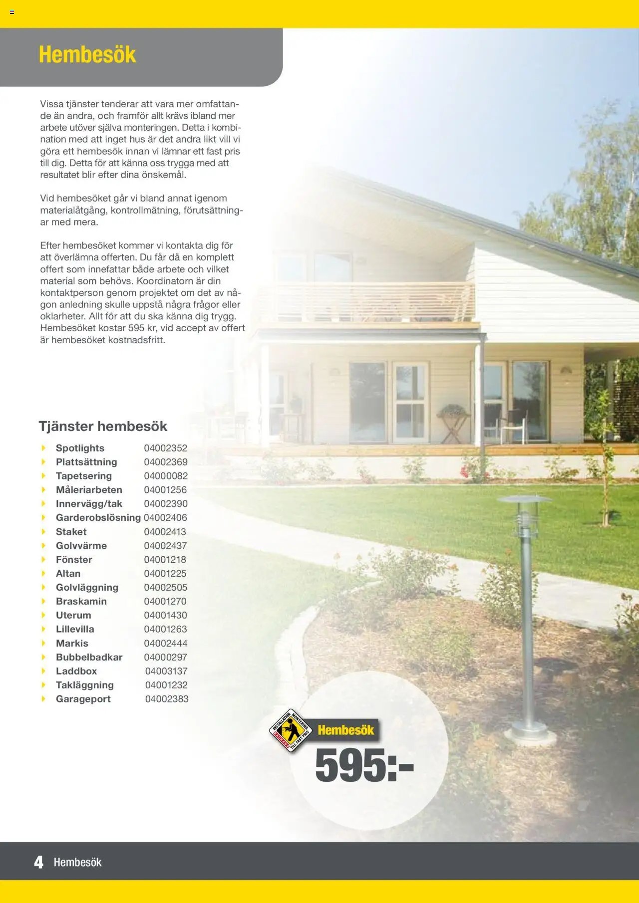 Bauhaus - Katalog Montageservice (2024-02-01 - 2025-12-31)
