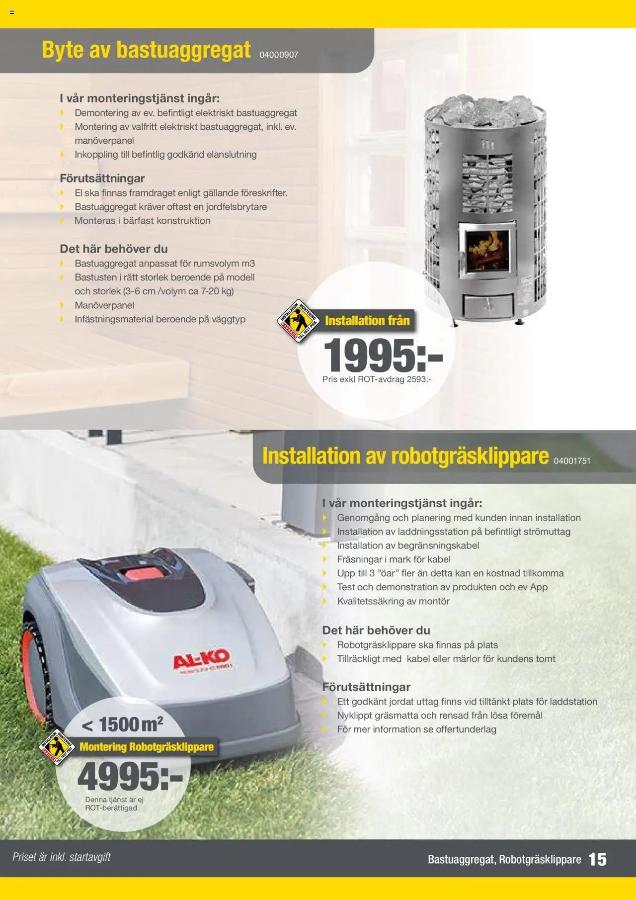 Bauhaus - Katalog Montageservice (2024-02-01 - 2025-12-31)
