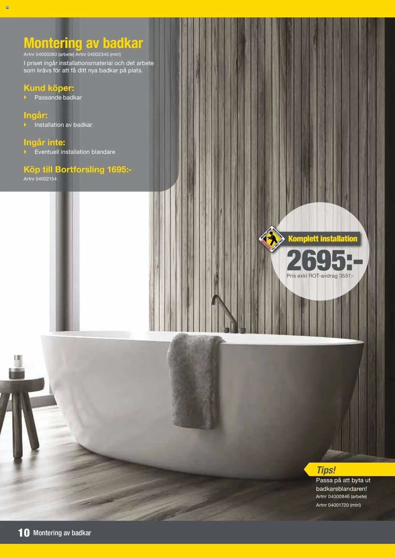 Bauhaus - Katalog Montageservice (2024-02-01 - 2025-12-31)