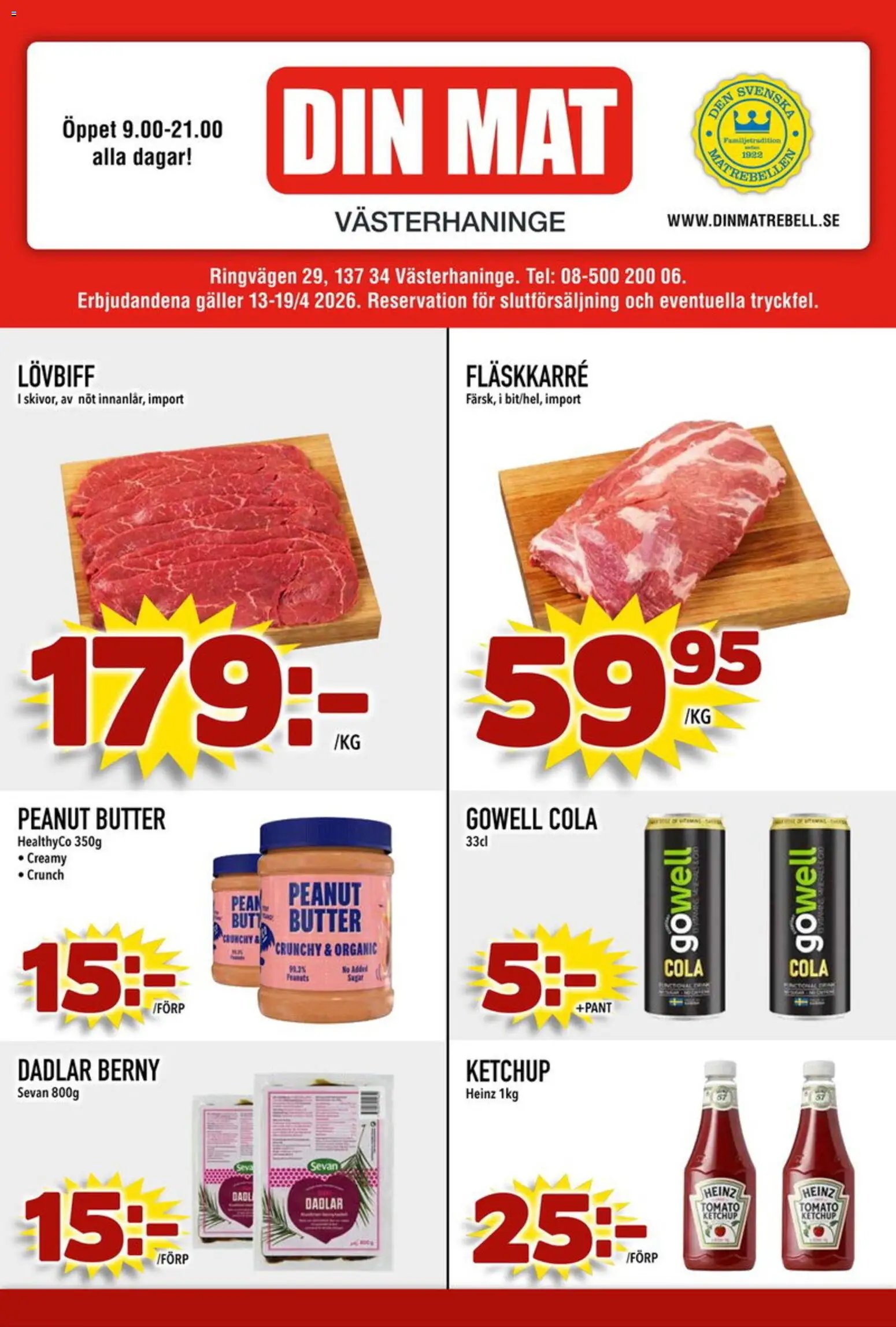 Din Mat erbjudanden