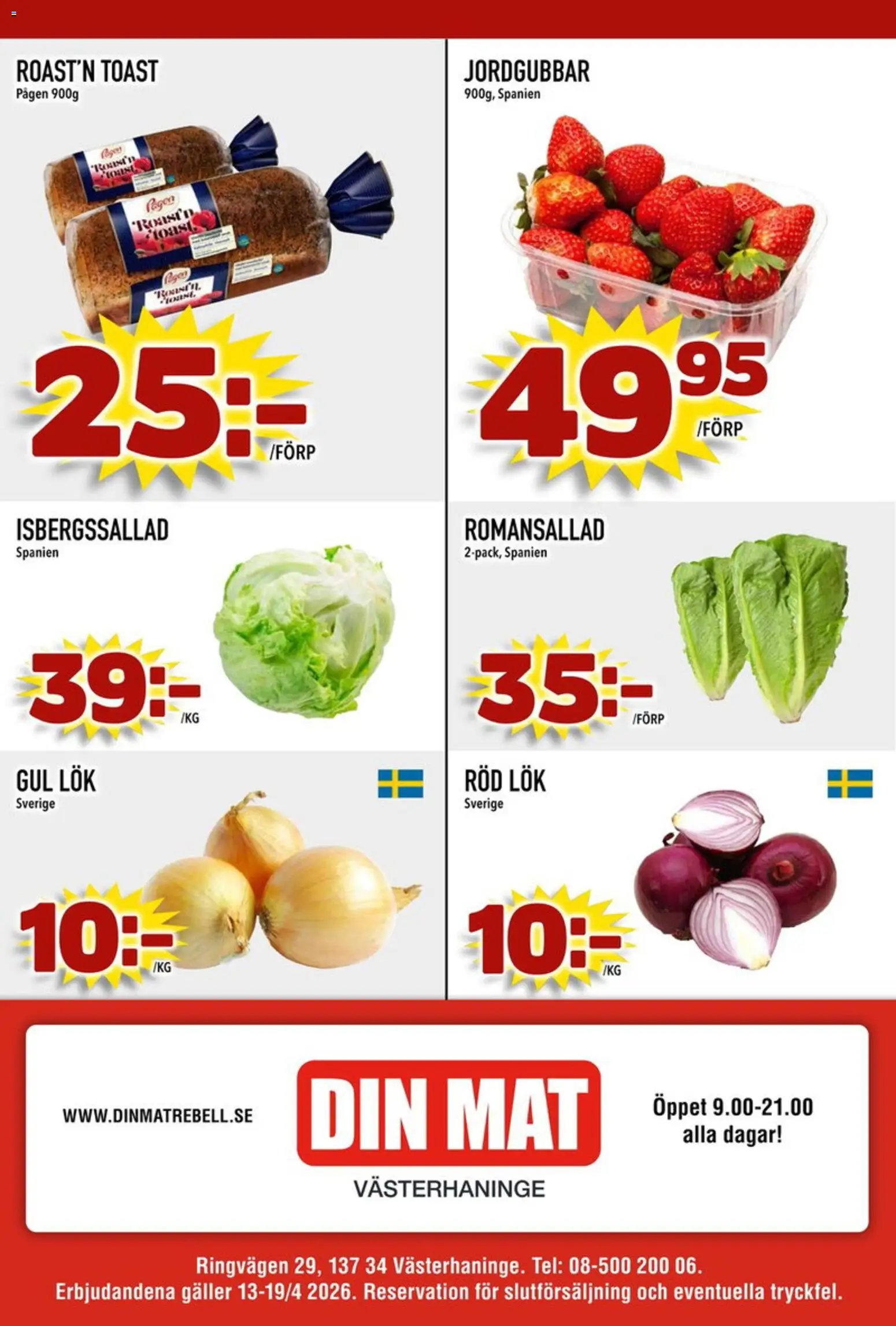 Din Mat erbjudanden