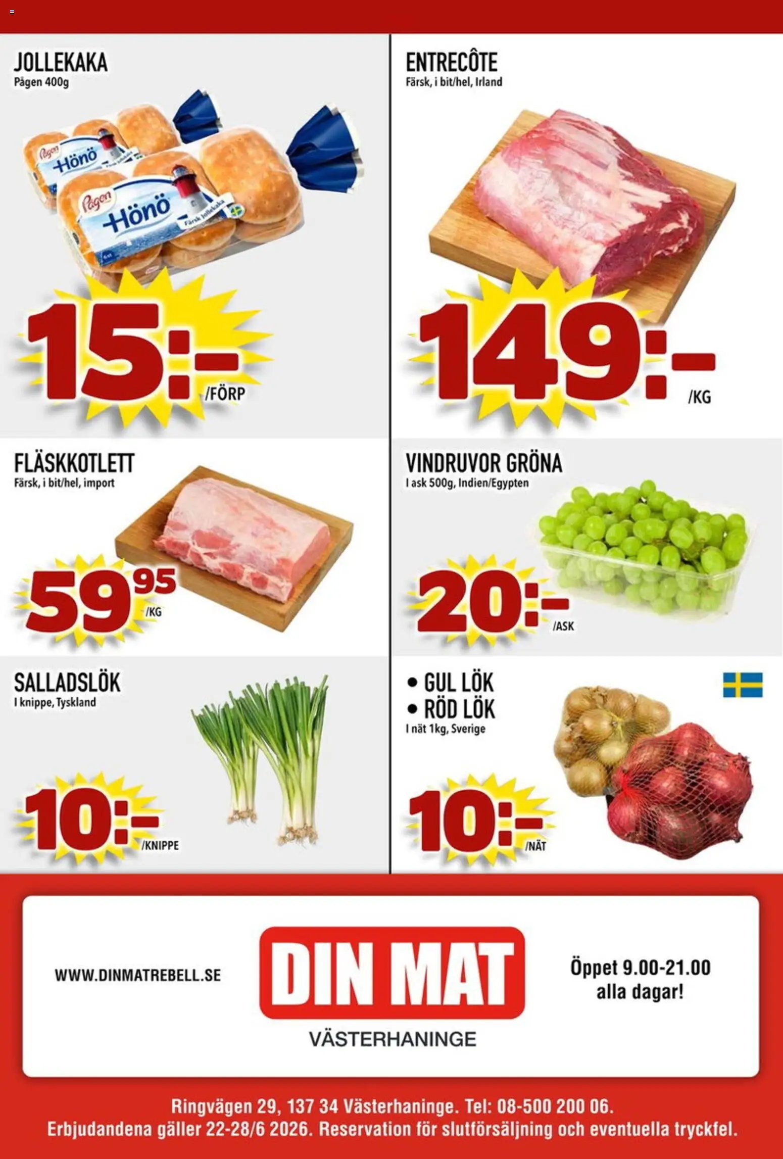 Din Mat erbjudanden