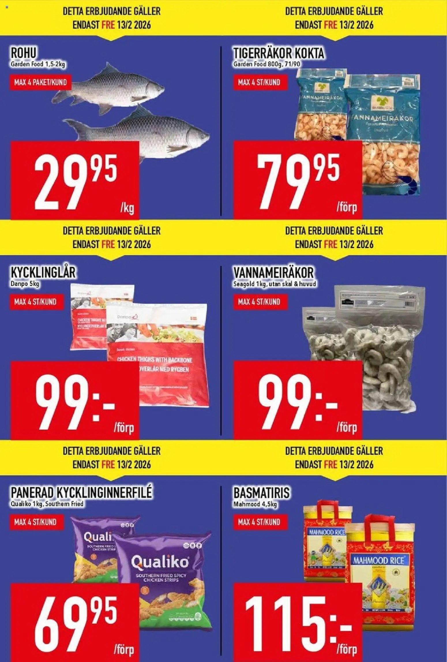 Matdax - erbjudanden