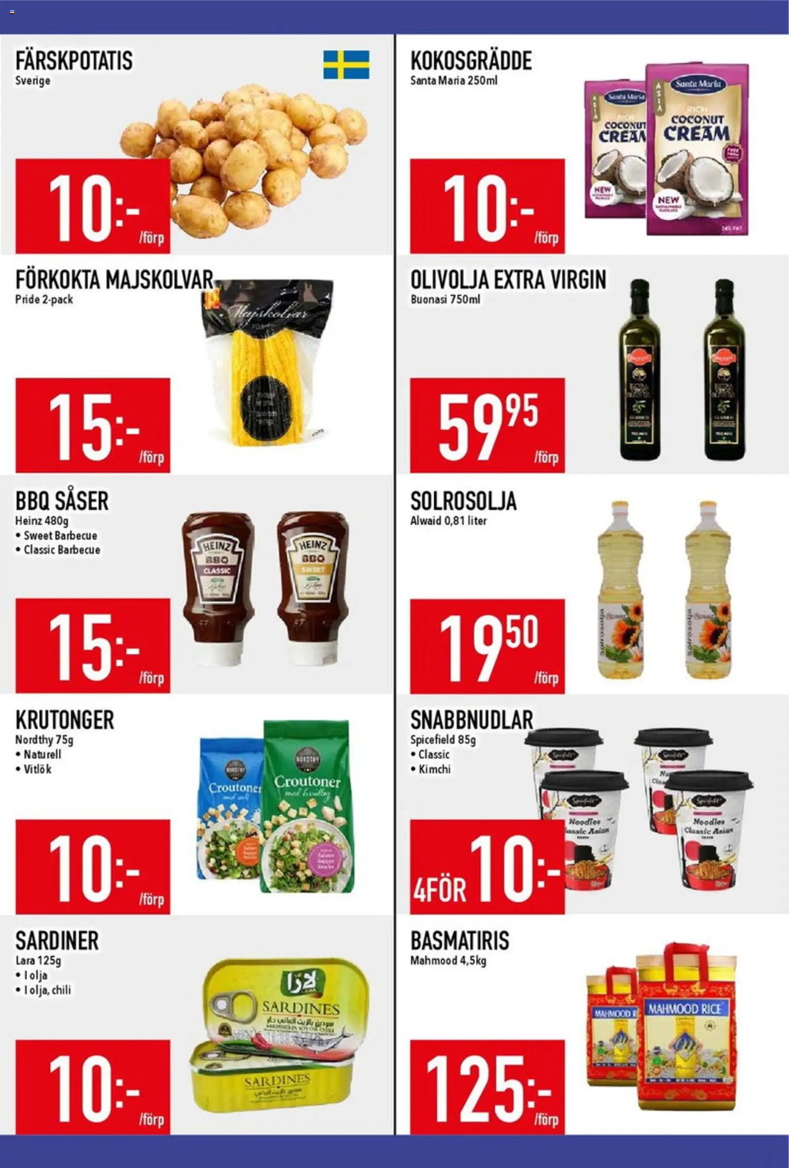 Matdax erbjudanden