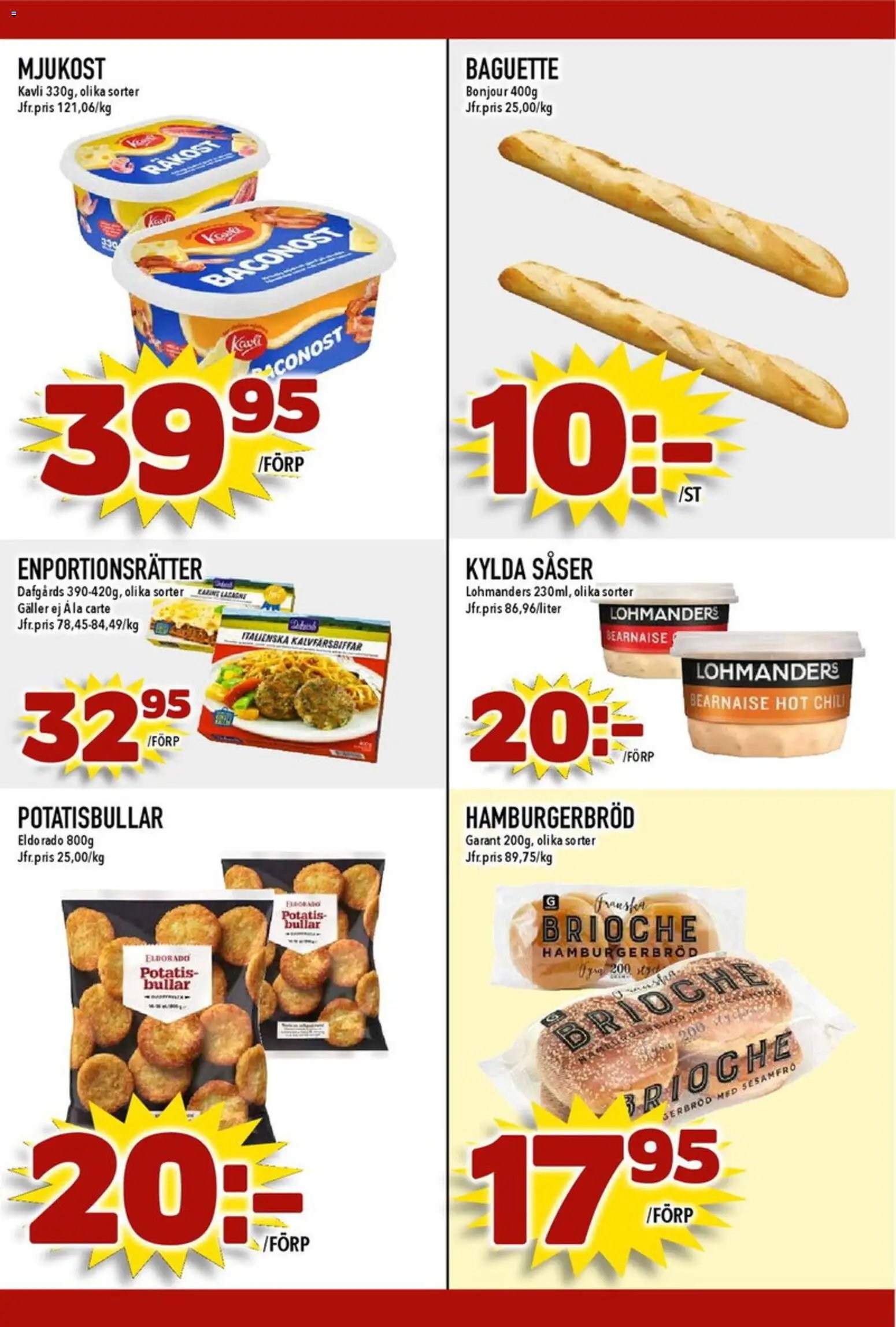 Matdax erbjudanden