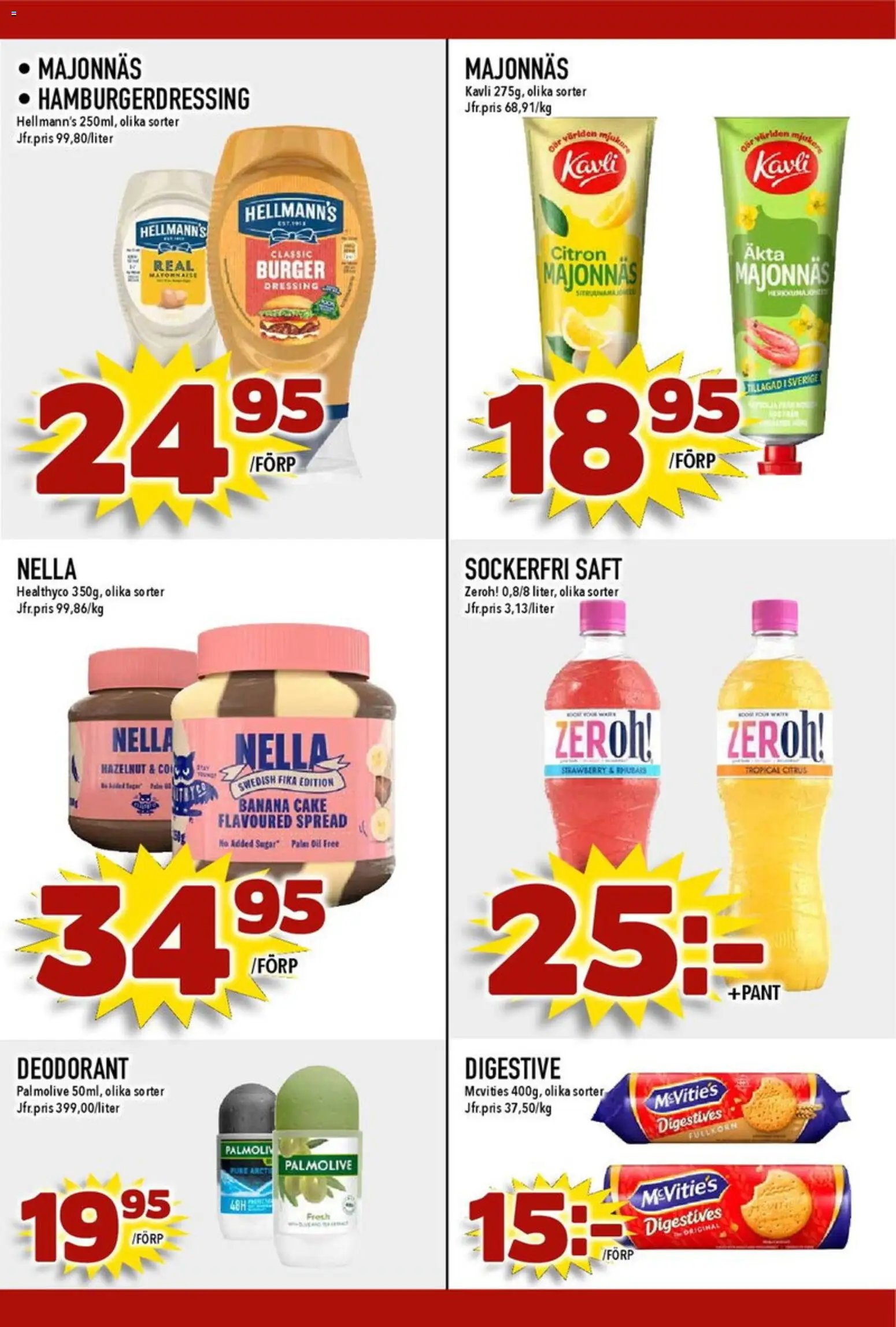 Matdax erbjudanden