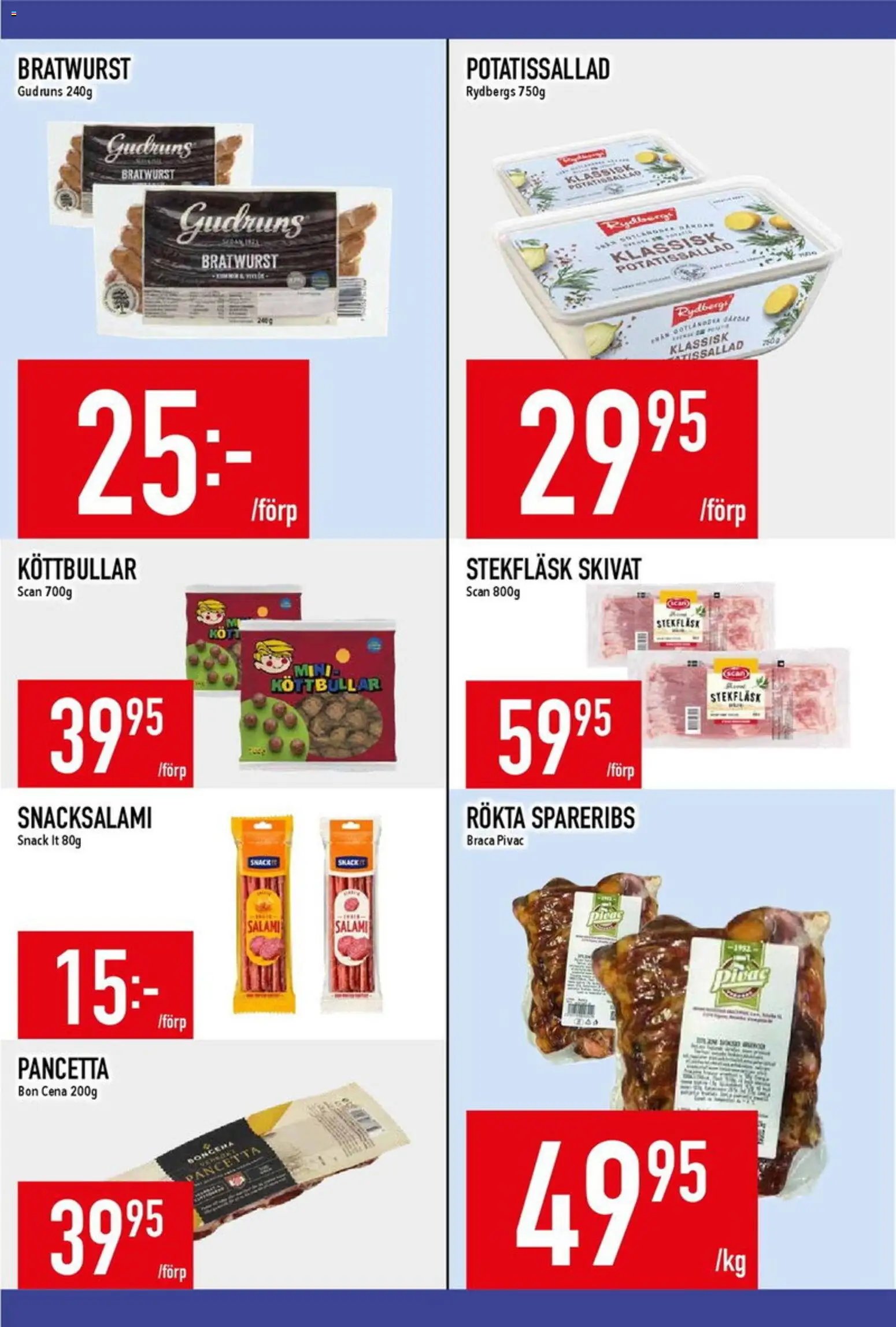 Matdax erbjudanden