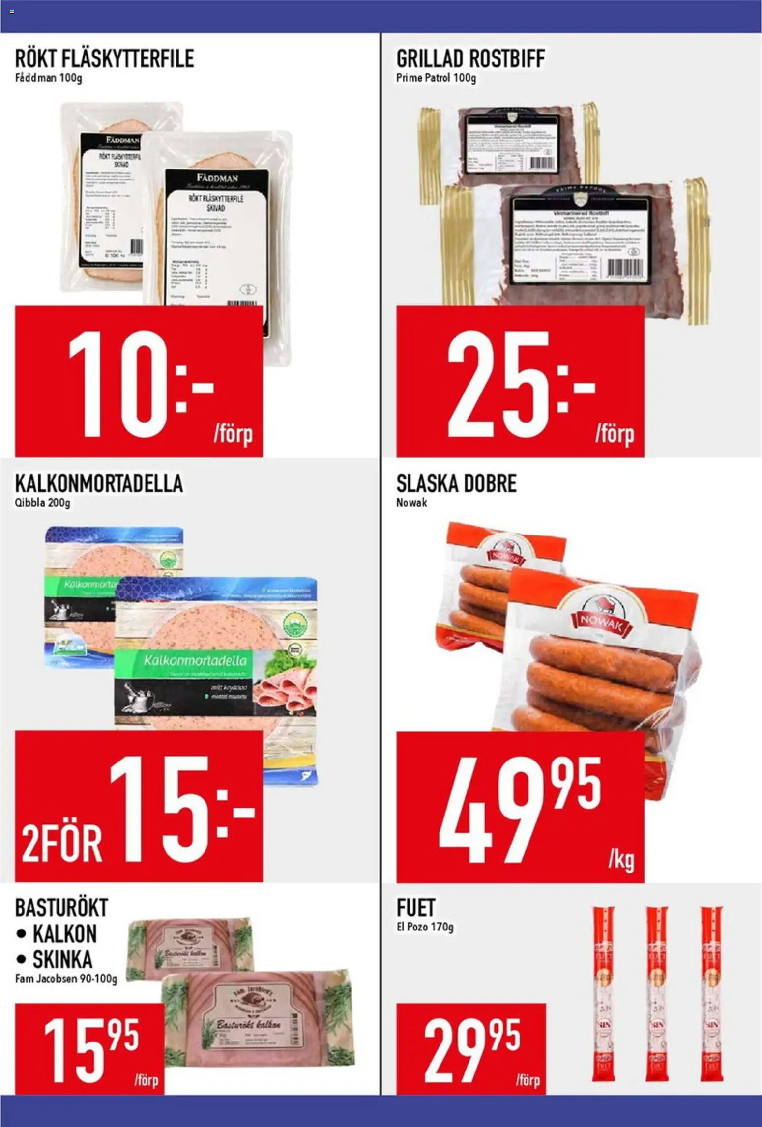 Matdax erbjudanden