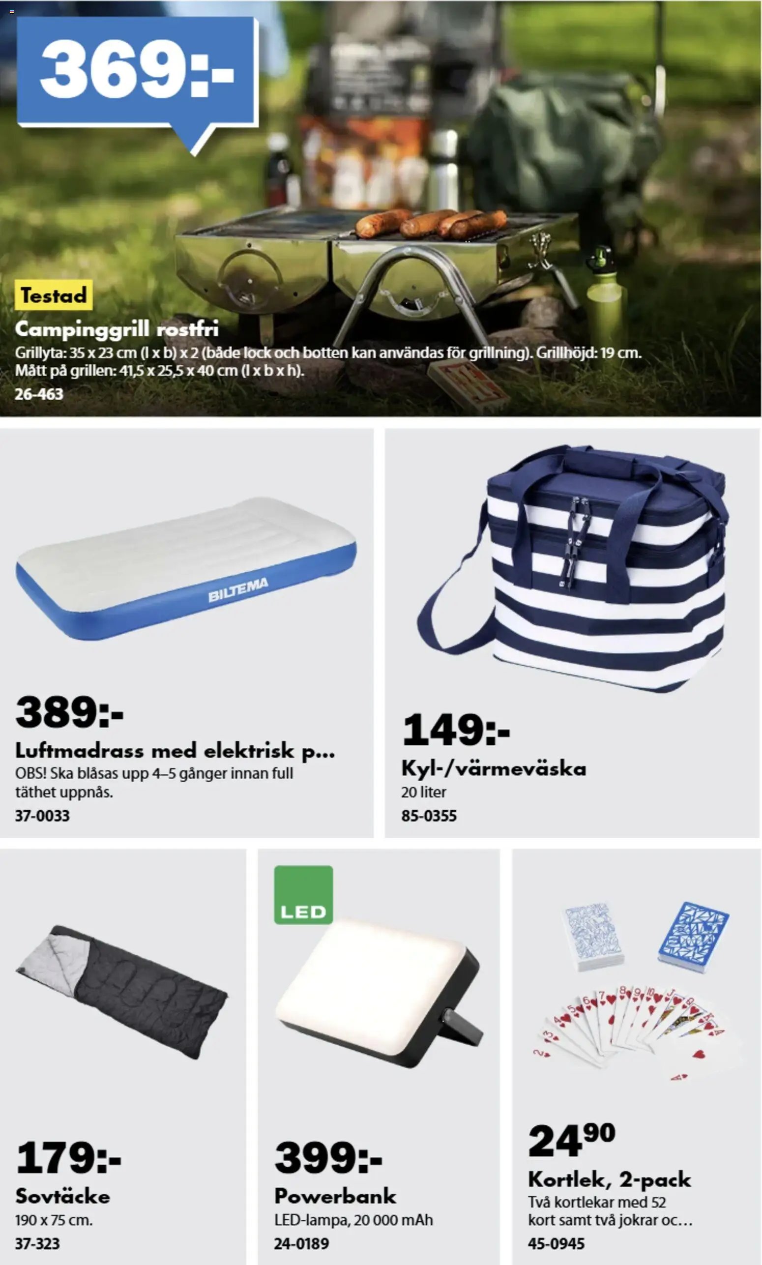 Biltema erbjudanden