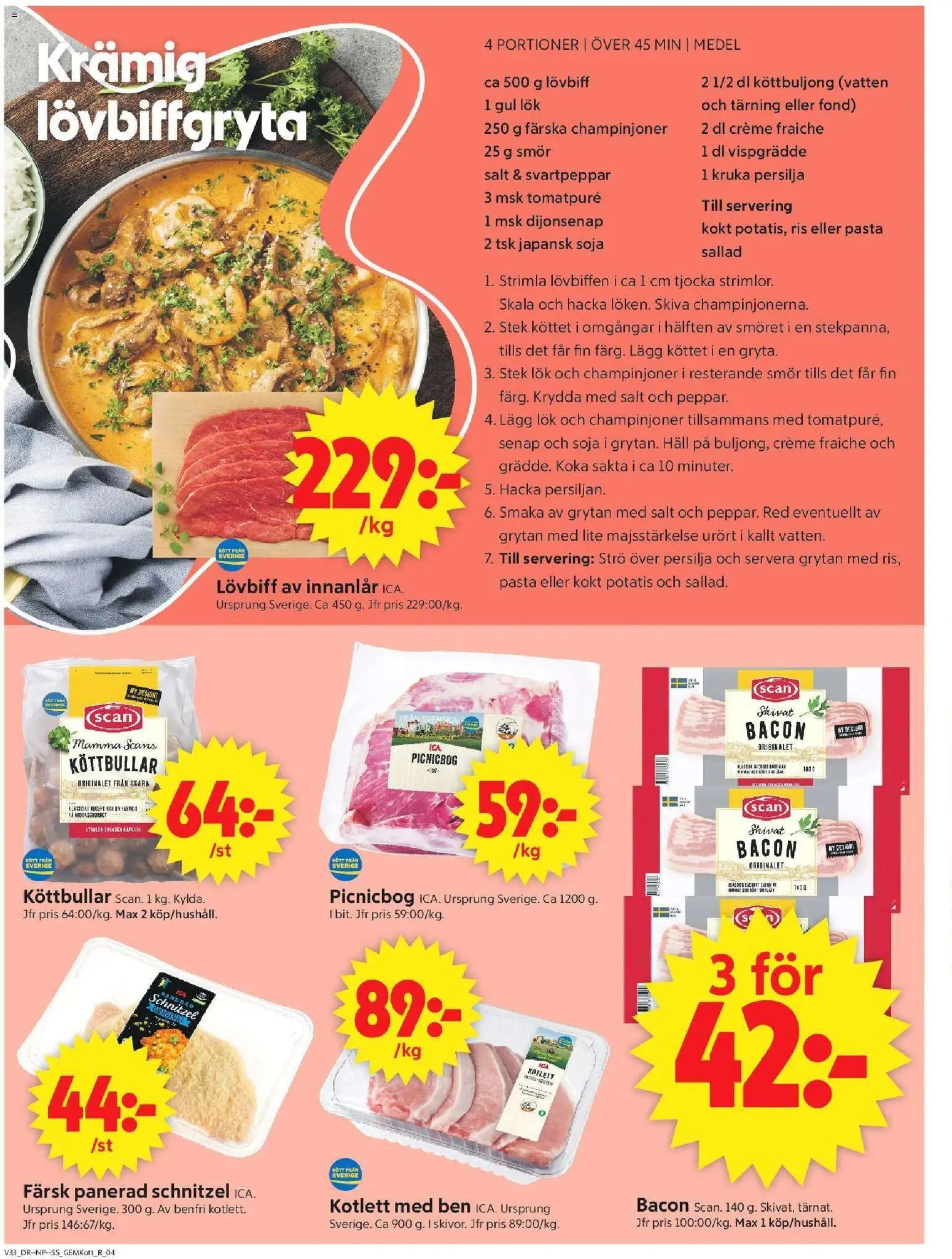 ICA Supermarket - Aktuella erbjudanden