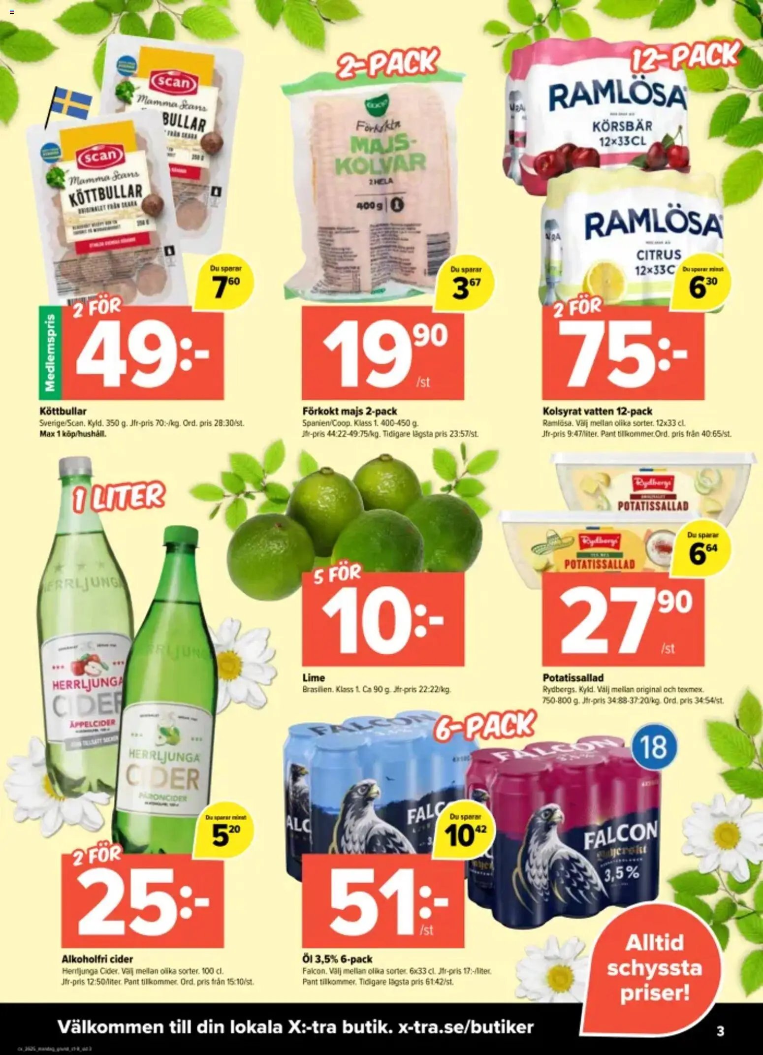 Coop X:-TRA erbjudanden