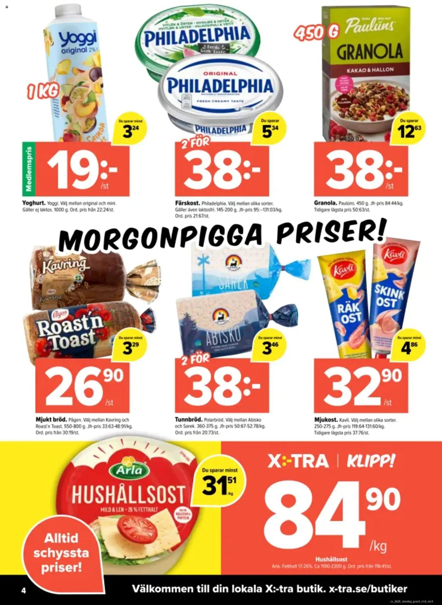 Coop X:-TRA erbjudanden
